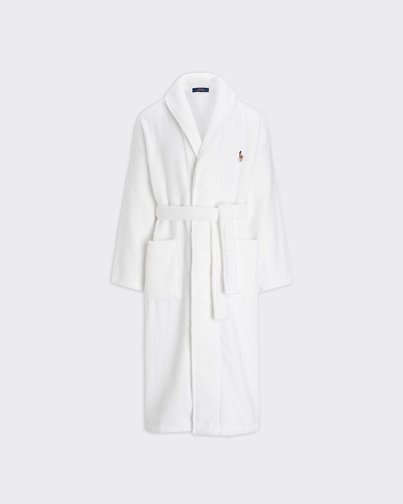 Accappatoio Cotton Terry Long Bianco