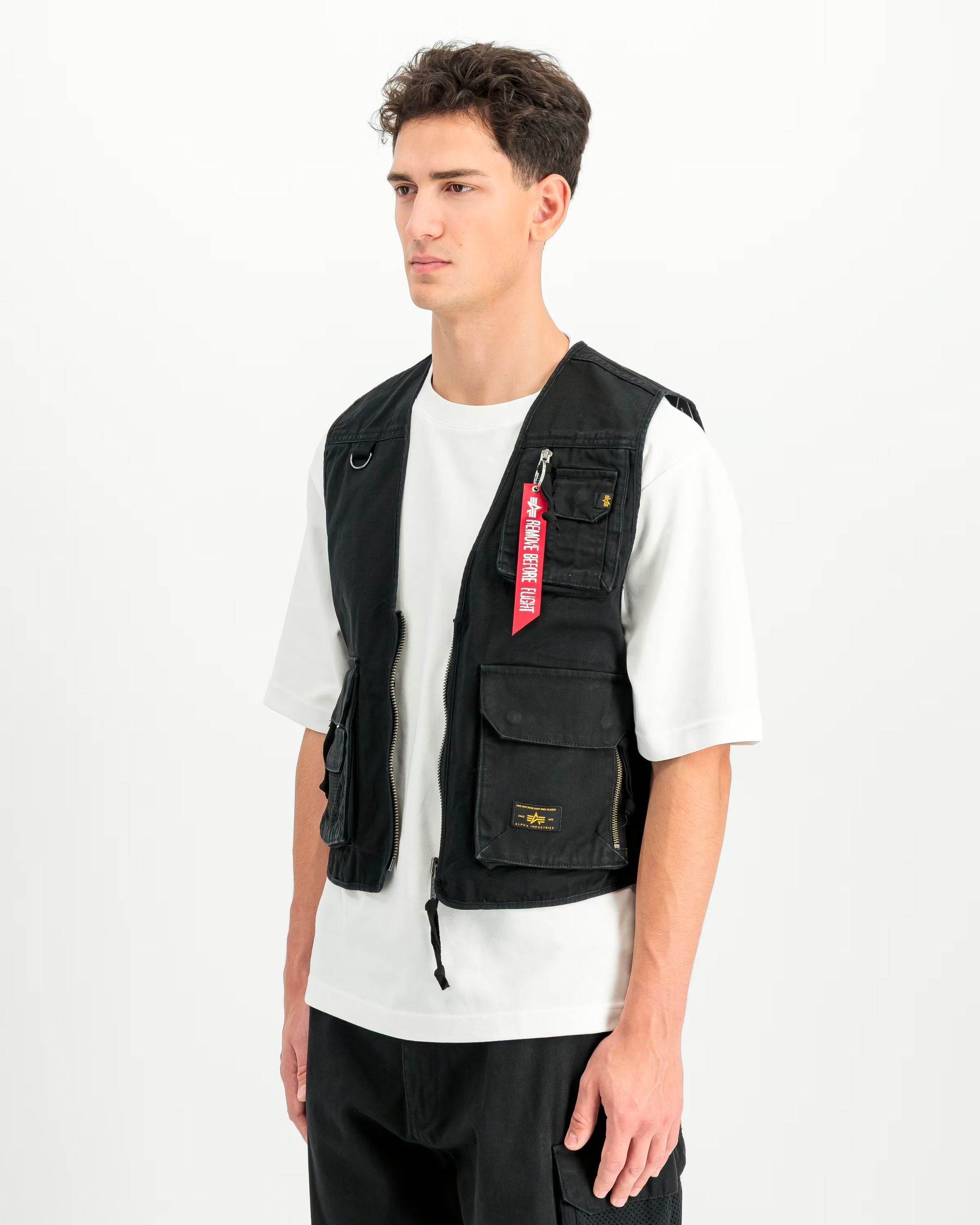 Vest Mesh Utility Nero