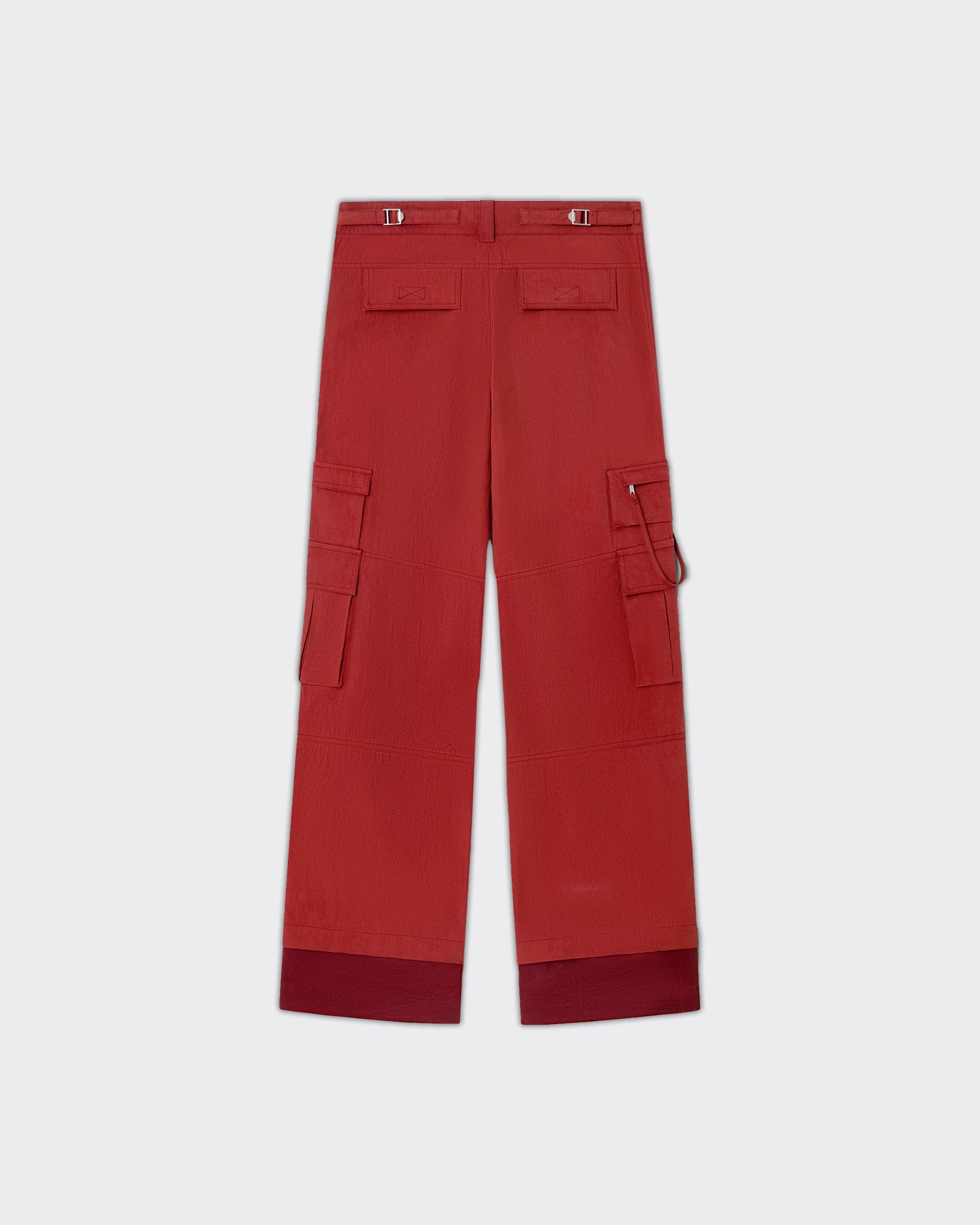 Pantalone Cobalt Cargo Faded Rosso