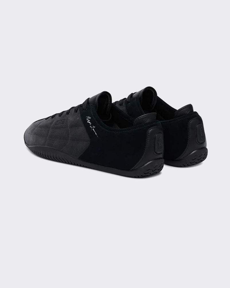 Sneakers Rl Racer Quilted Suede Nere
