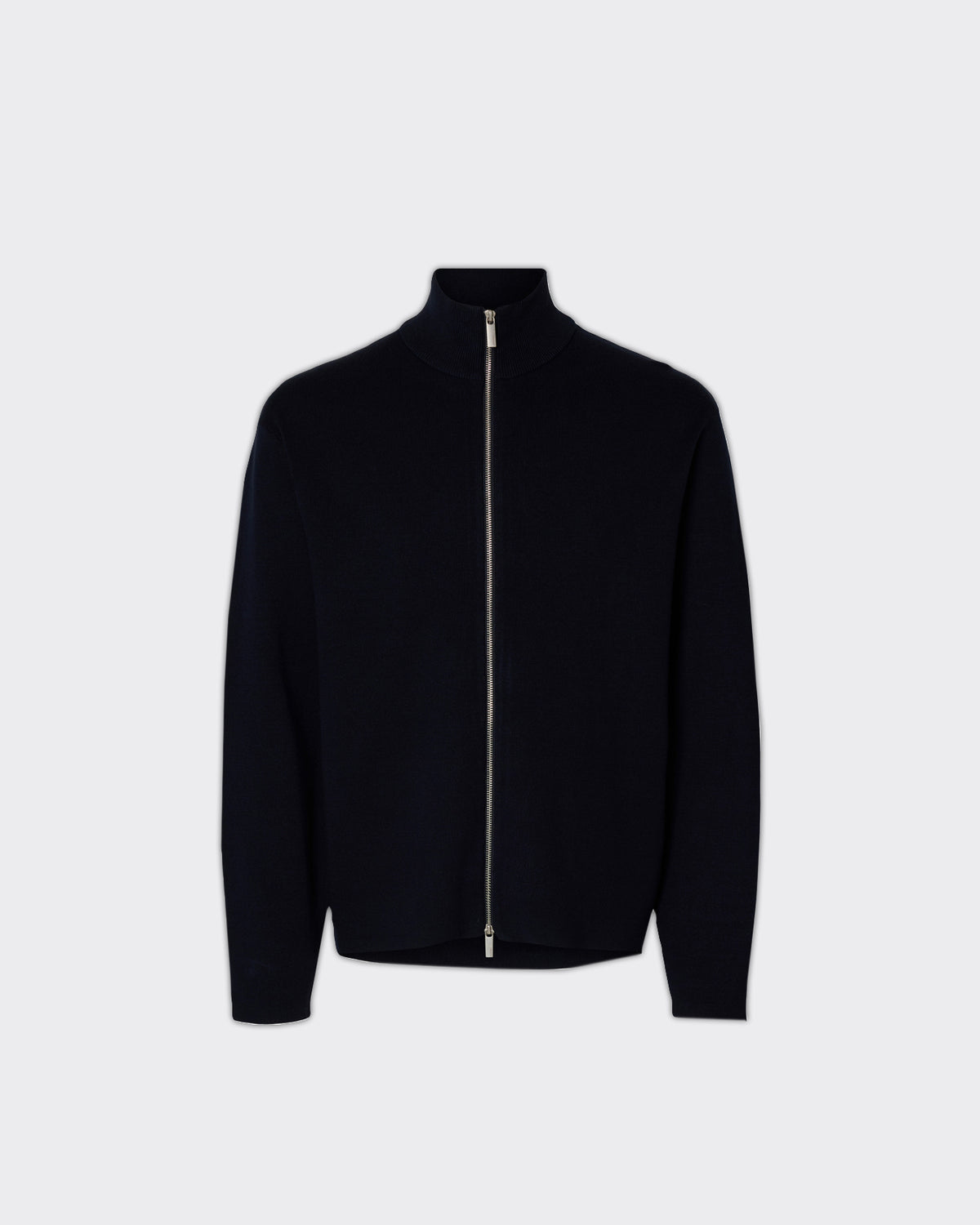 Cardigan Teller Full Zip Nero