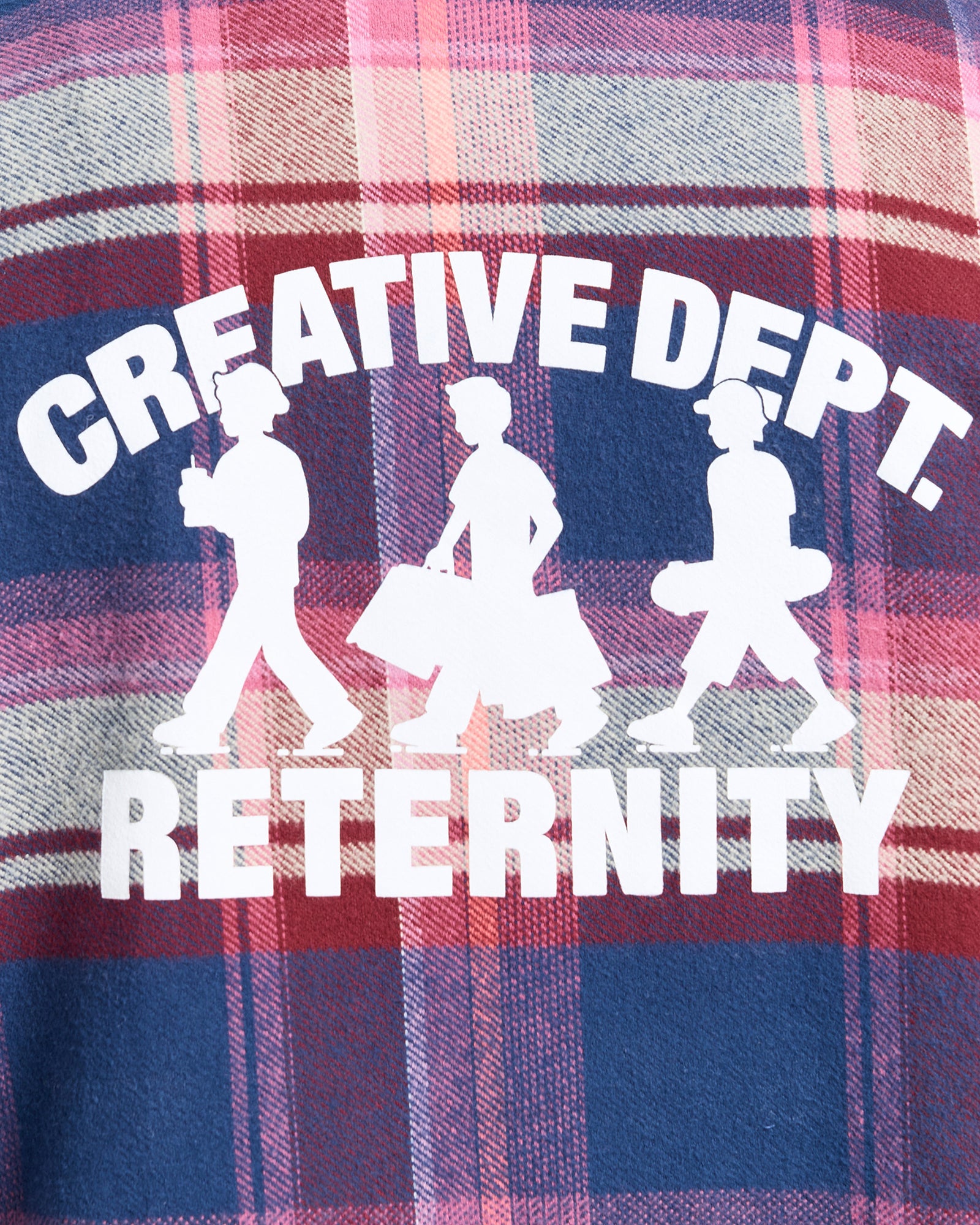 Camicia Dept Creative Dept Logo Rossa/Viola