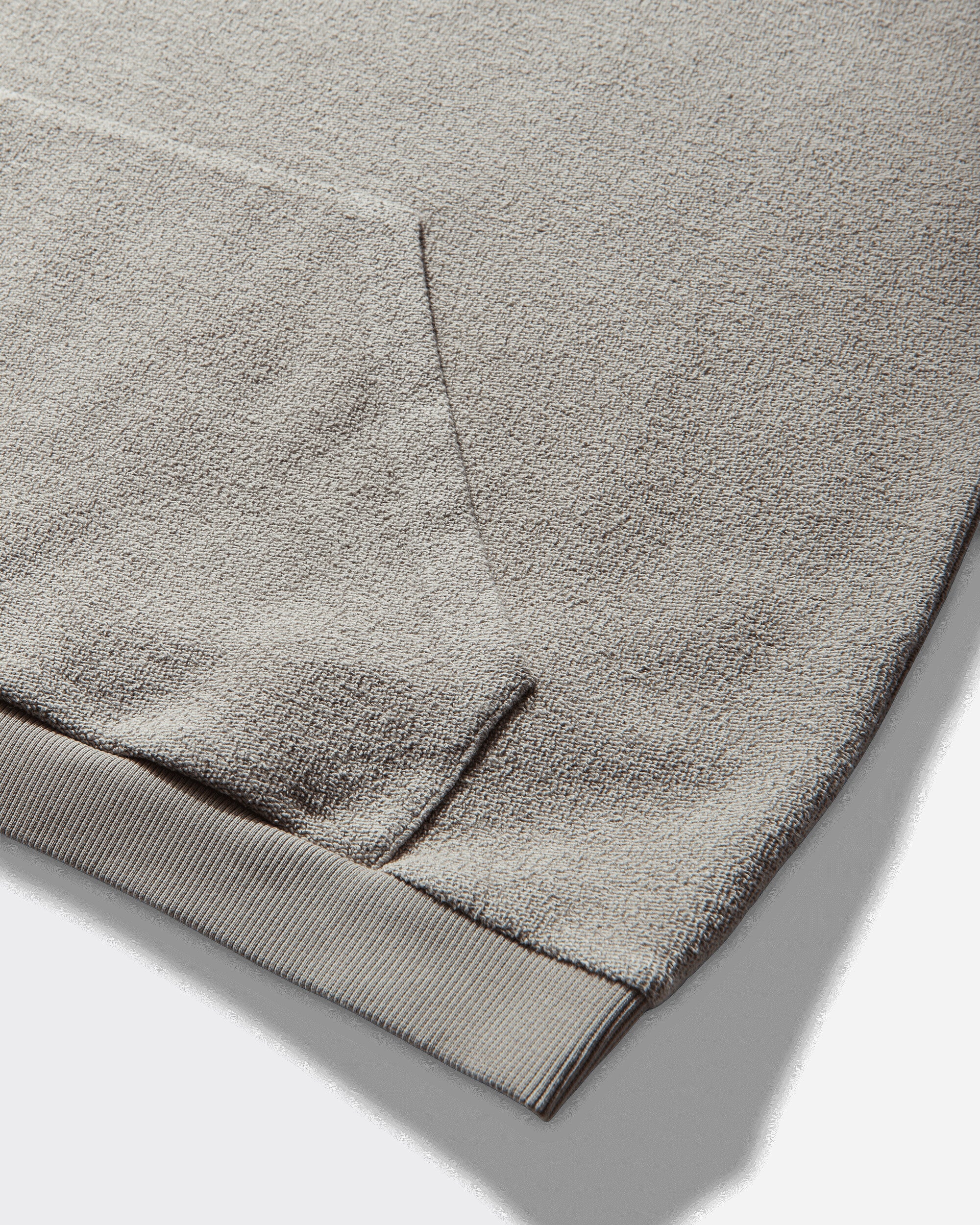 Felpa Con Cappuccio Lasered Masked Light Grey