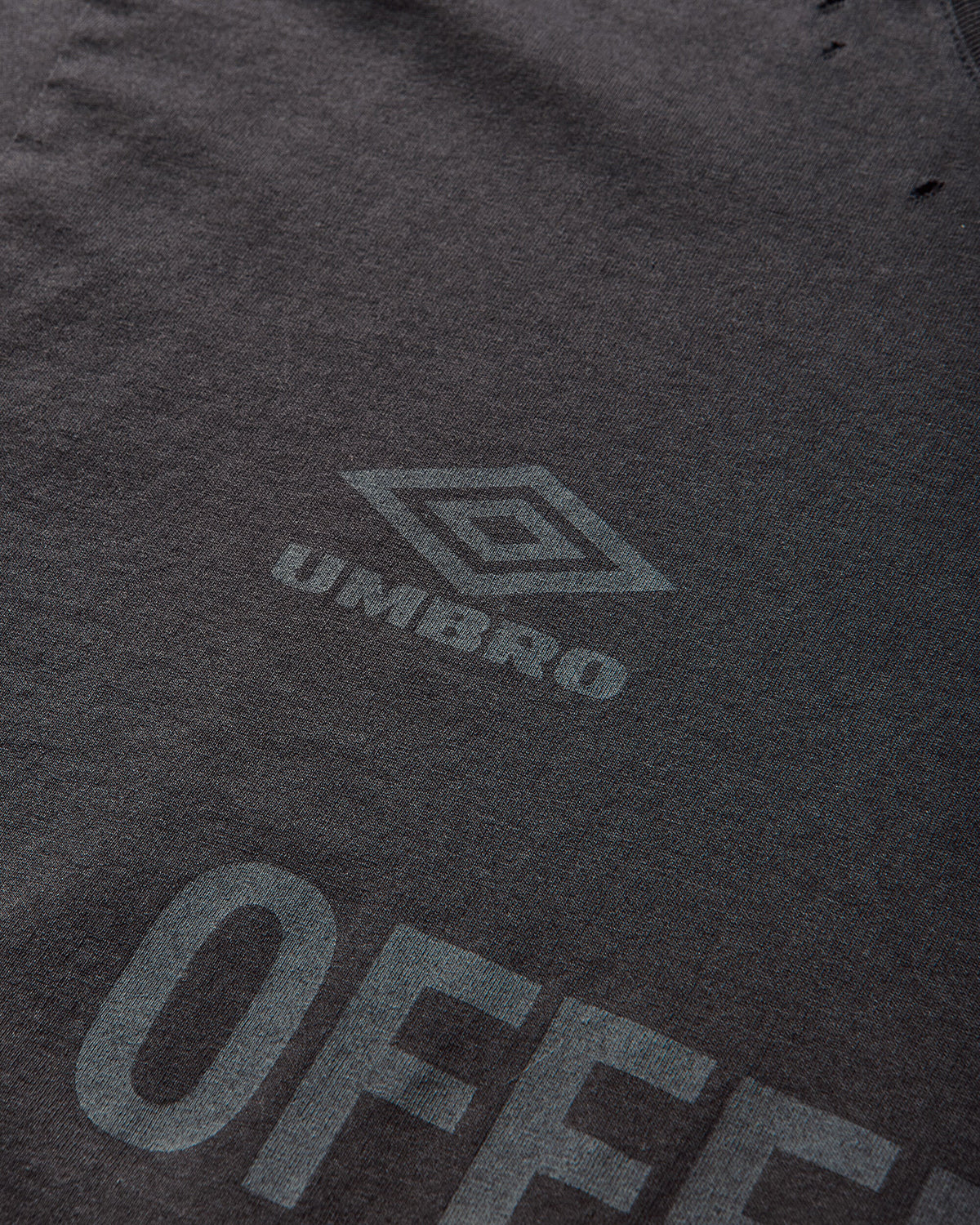 T-Shirt Offence Defence Washed Black