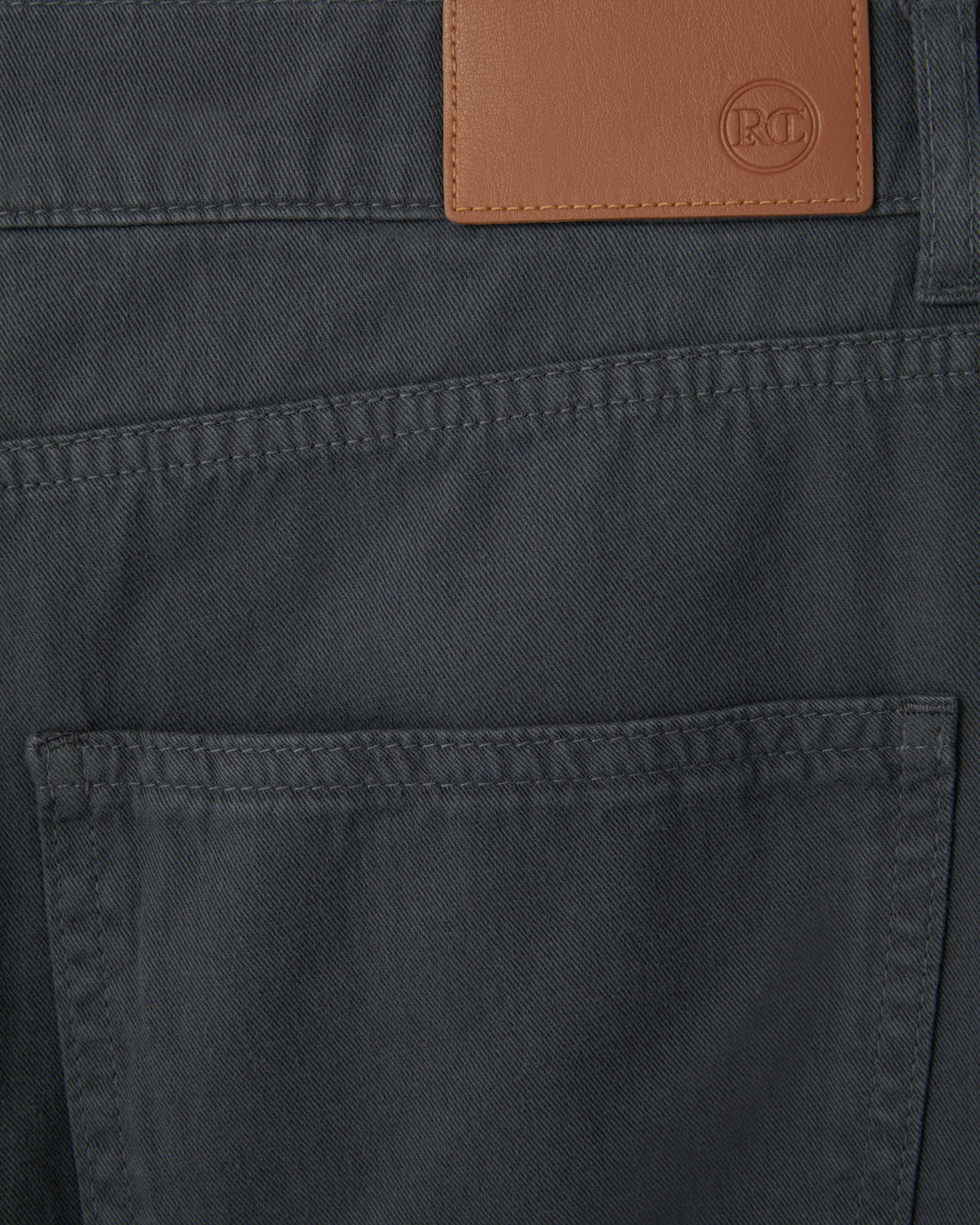 Pantalone Casual Cotton Charcoal Grey