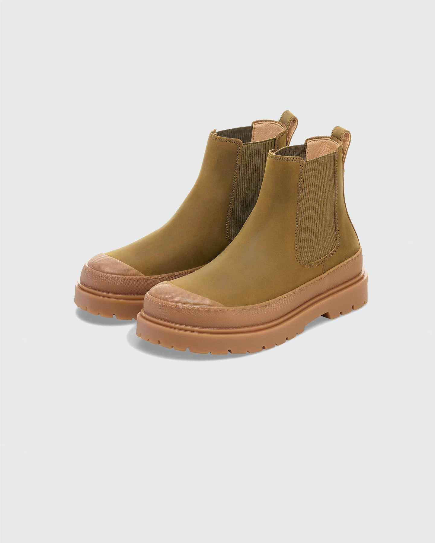 Stivale Prescott Slip On Nubuck Leather Pine Green