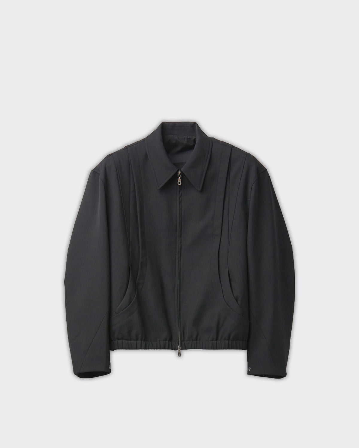 Giacca Wool Blouson Nera