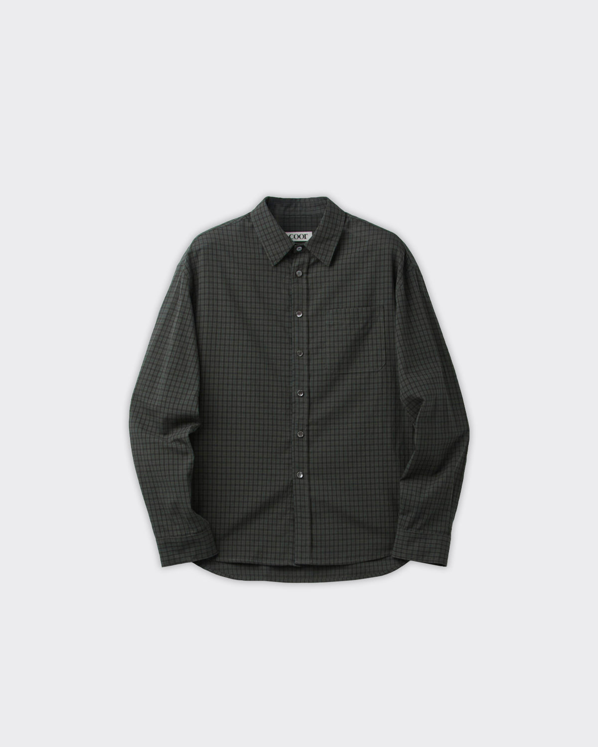 Camicia Seersucker Verde