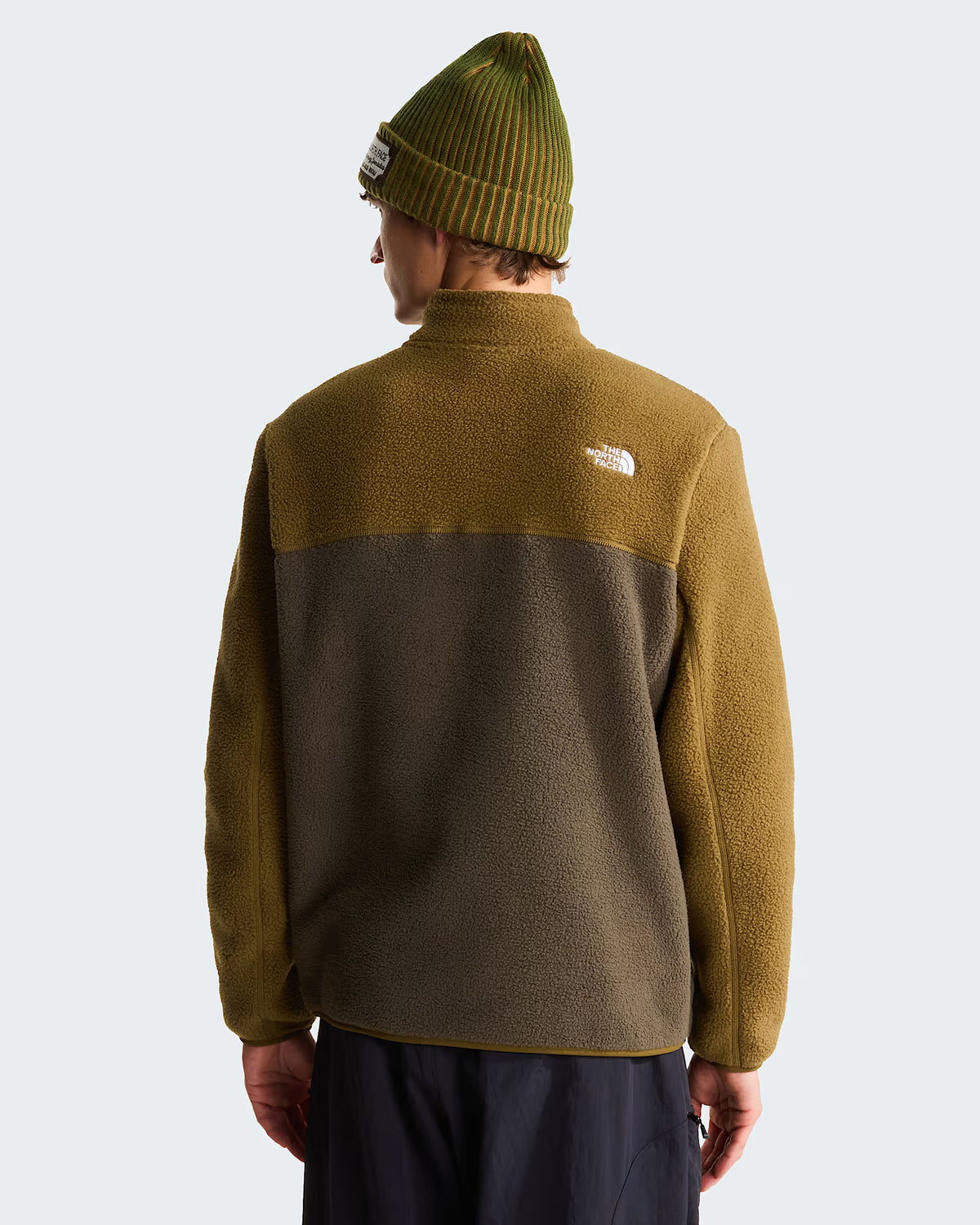 Giacca Yumiori 1/4 Zip Taupe Green/Caraway