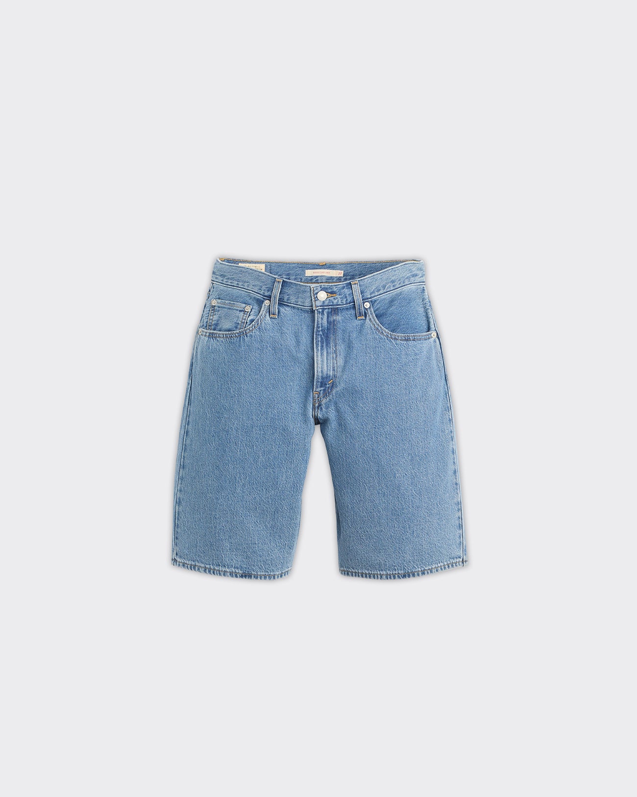 Shorts Baggy Dad Denim Blu
