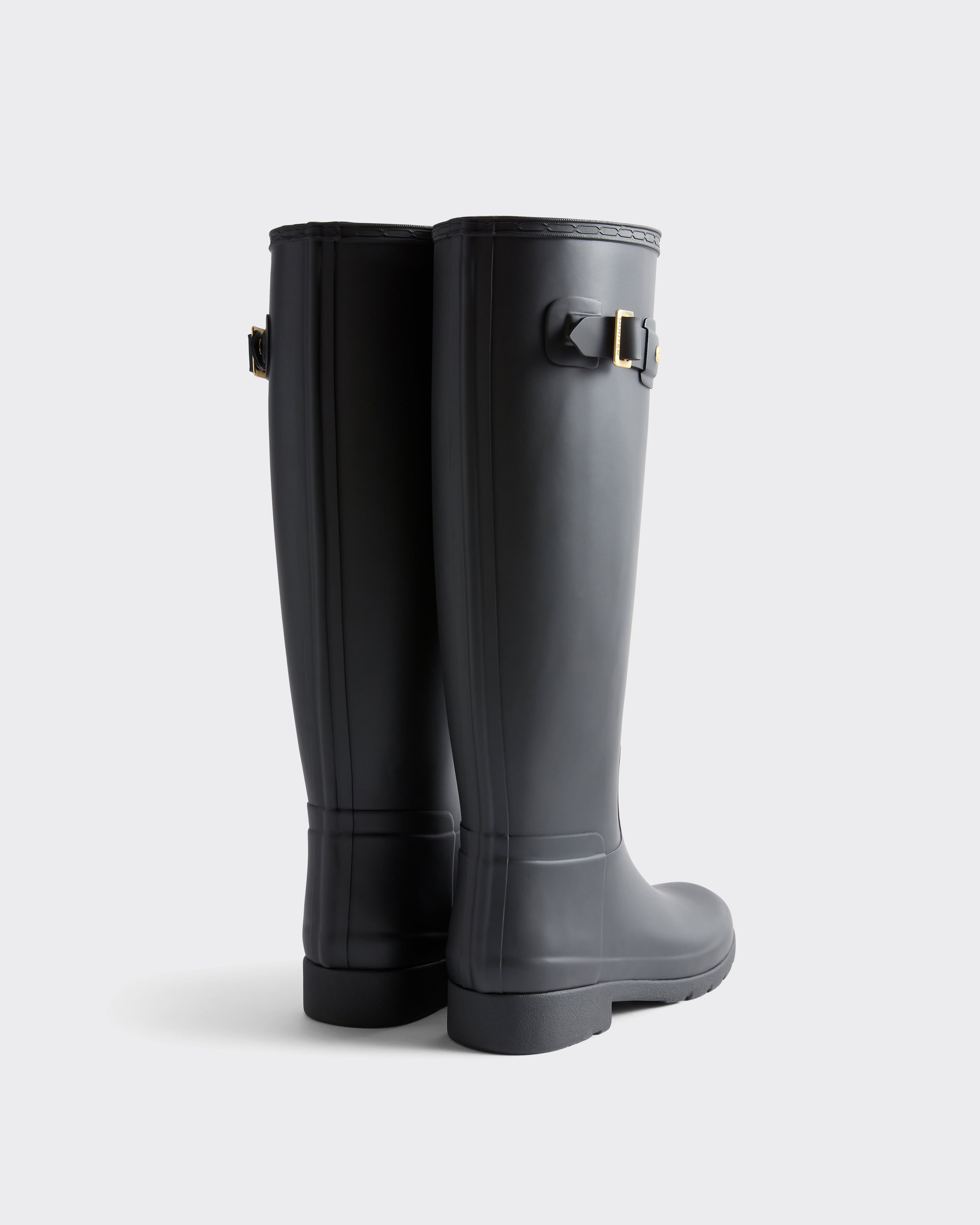Trim Tall Boot Refined Gold Nero
