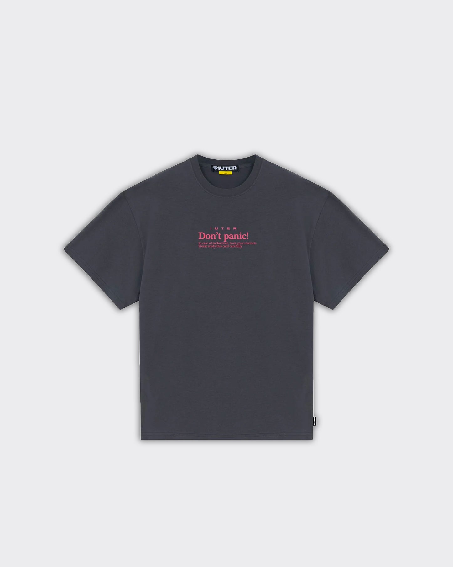 T-Shirt Don't Panic Asphalt