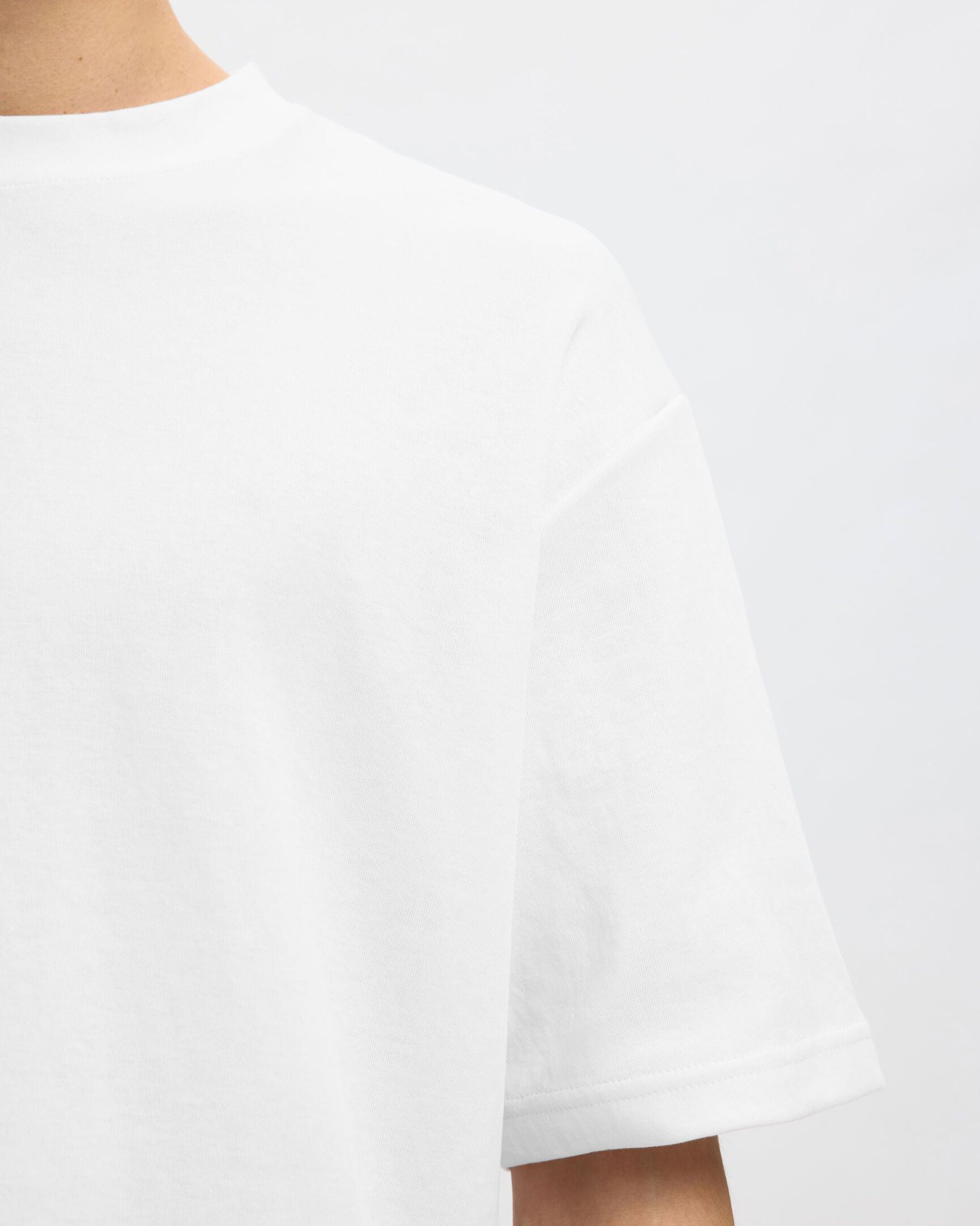 T-Shirt Loose Oscar 3 Pack Bianca