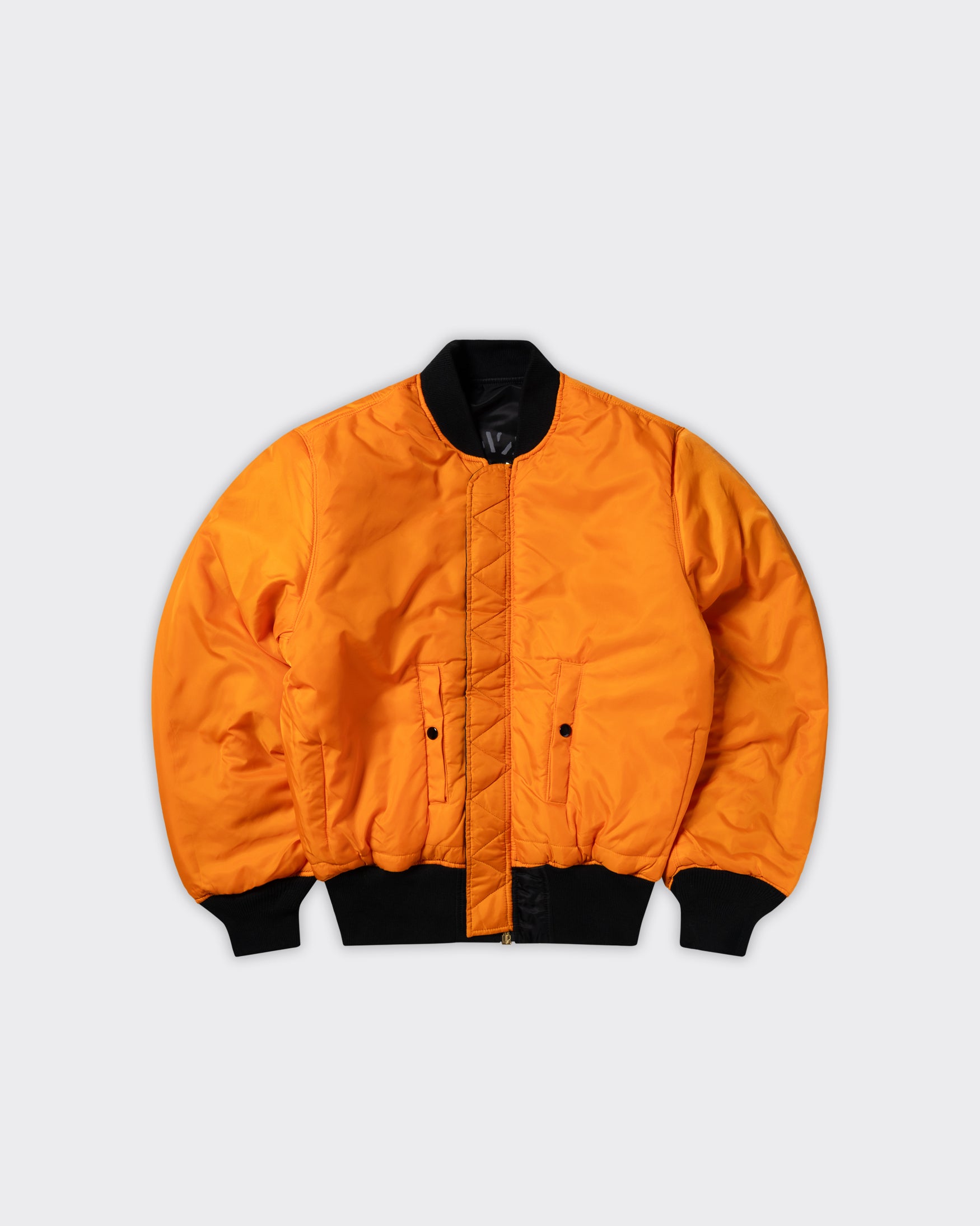 No Problemo x Alpha Industries MA-1 No War Nero