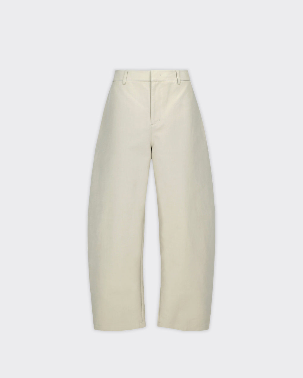 Pantalone Curved Long Beige