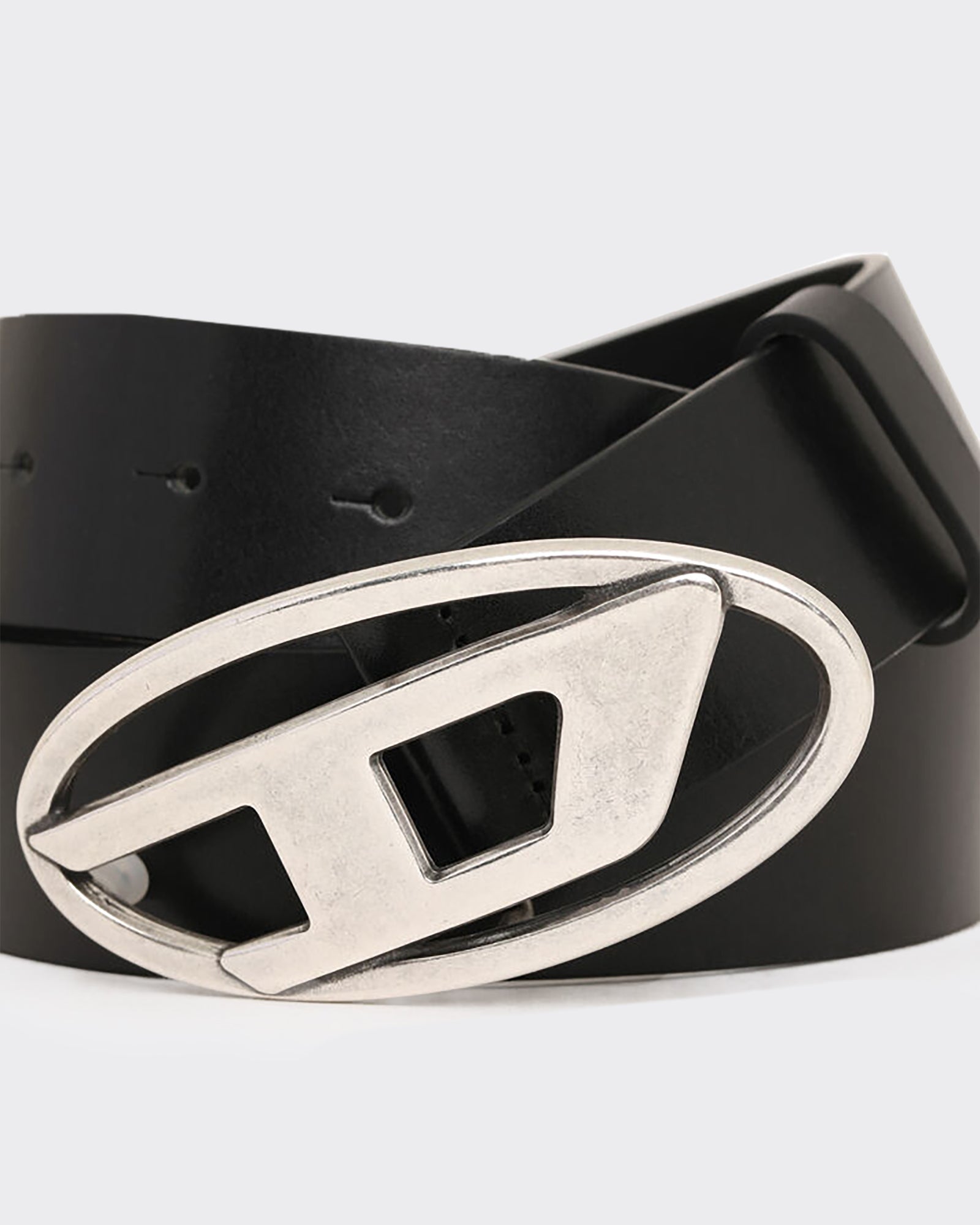 Cintura Oval D-Logo B-1DR Nera