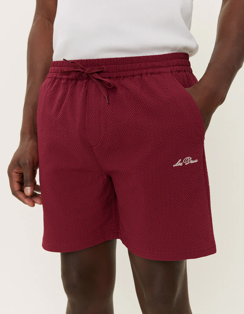 Swim Shorts 2.0 Stan Seersucker Rosso