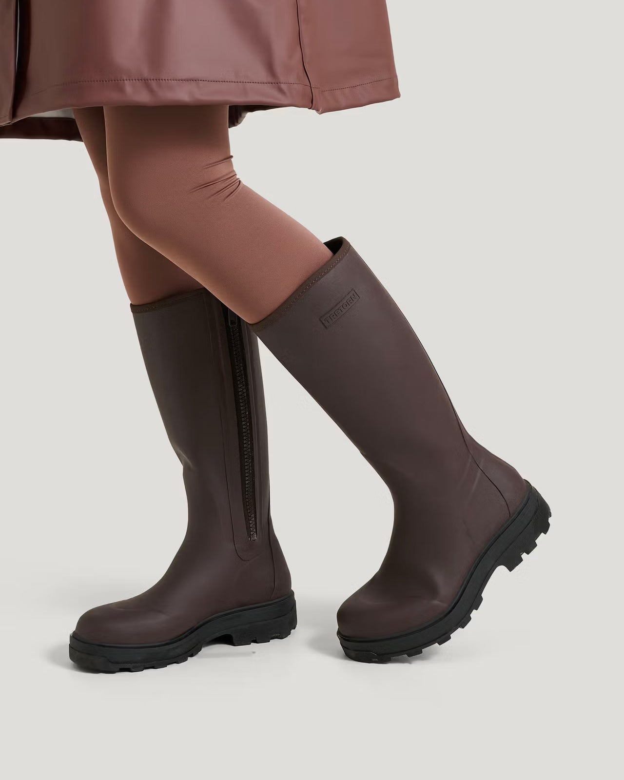 Stivali Halla Chocolate Brown