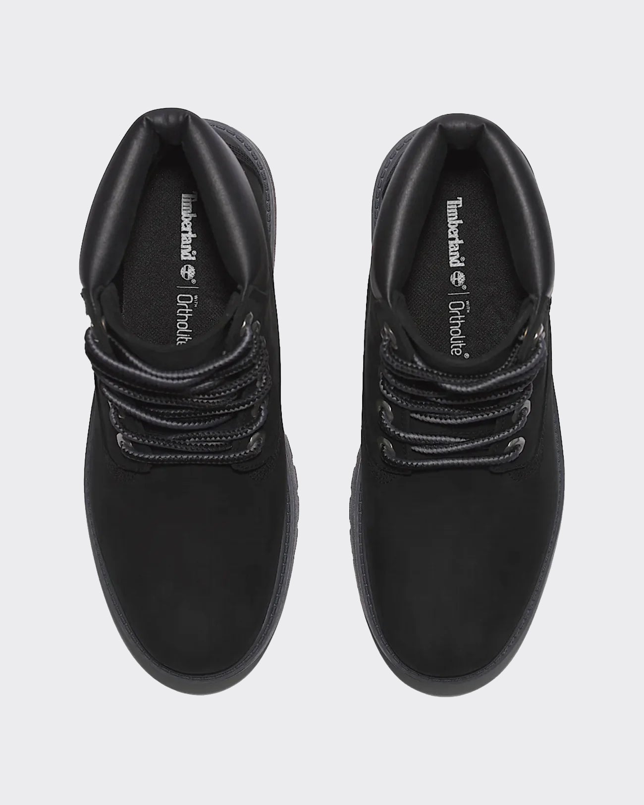 Stivali Stone Street Mid Lace Up Black Full Grain