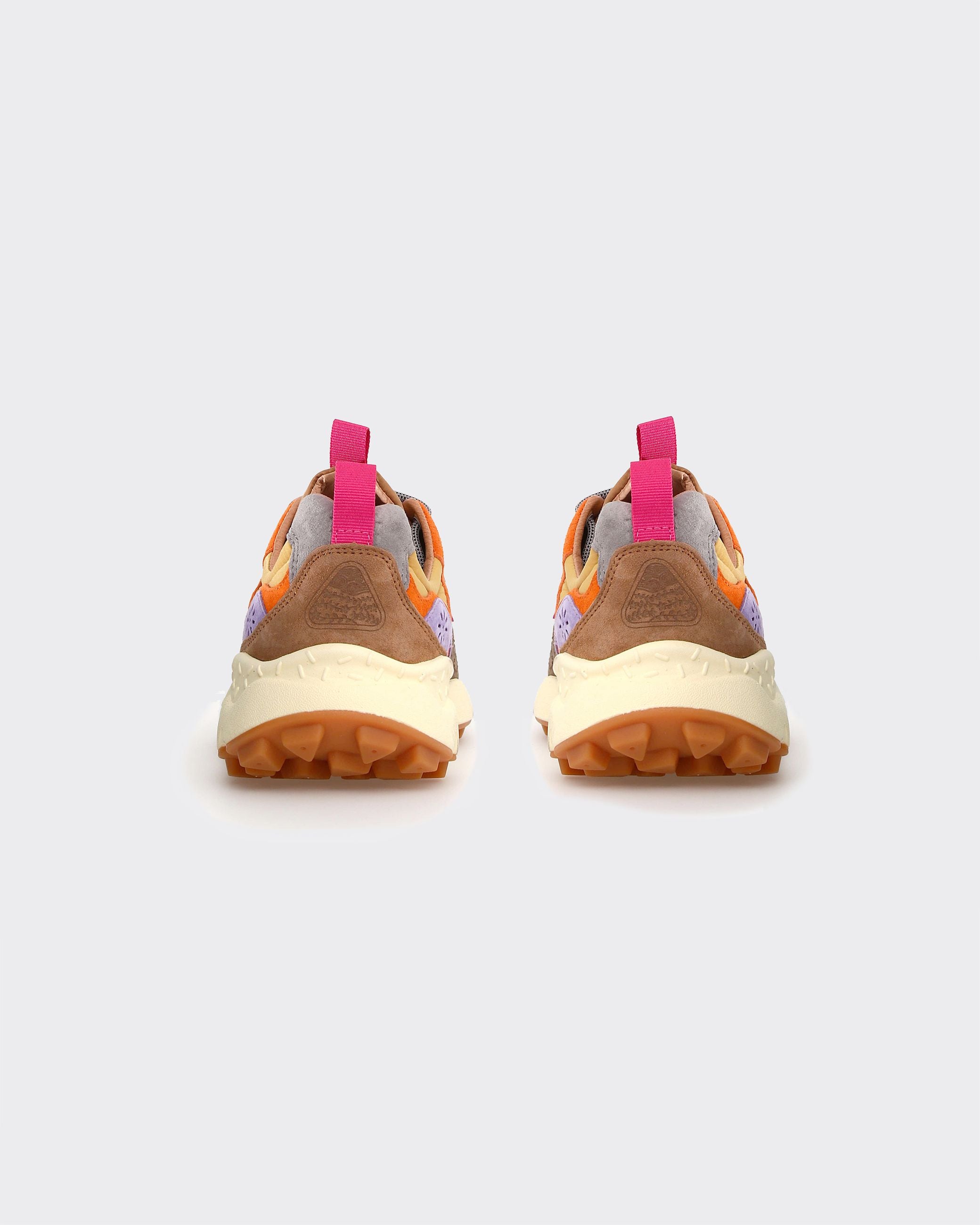 Sneakers Yamano 3 Uni Suede/Nylon Light Blue/Yellow/Brown