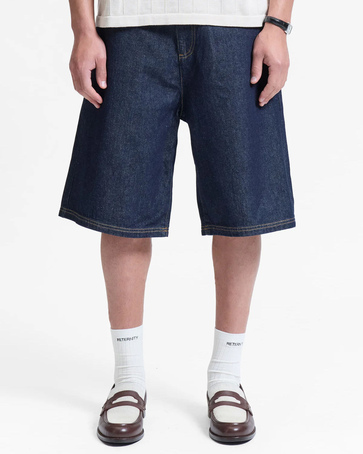 Jorts Essential Raw Indigo