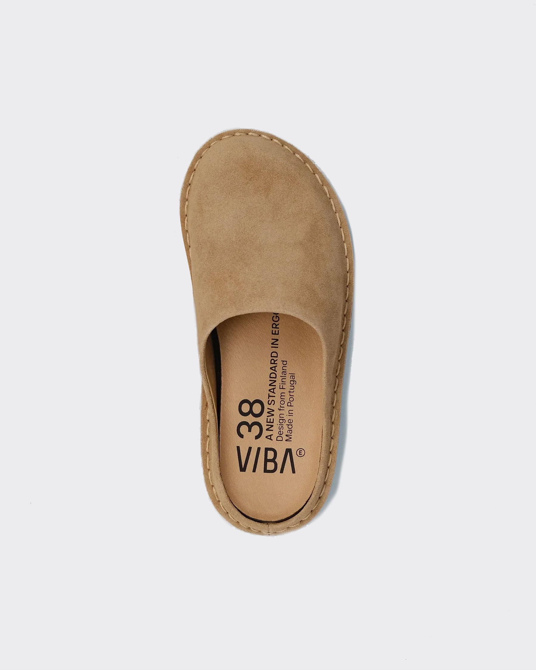 Ciabatta Roma Bio Suede Desert Sand