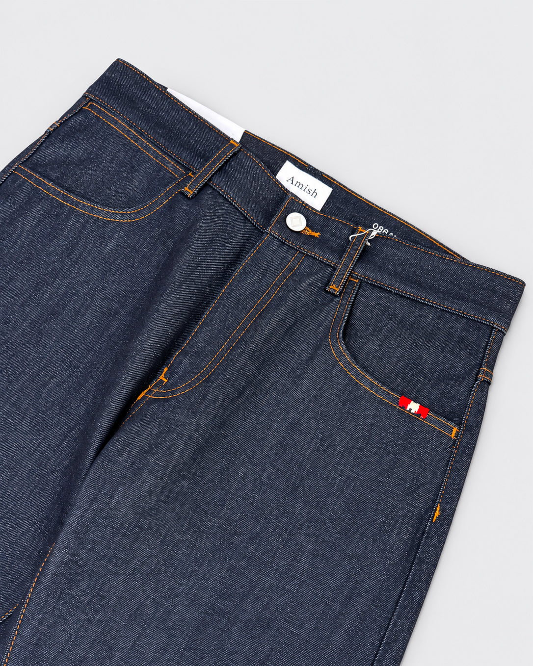 Jeans James Selvedge Raw Denim Blu
