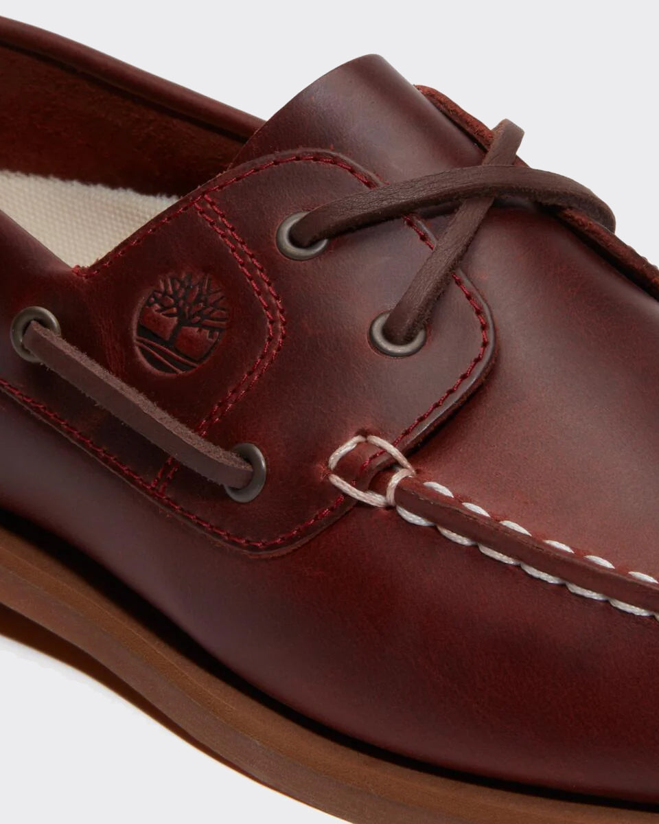 Scarpa Da Barca Classic Full Grain Burgundy