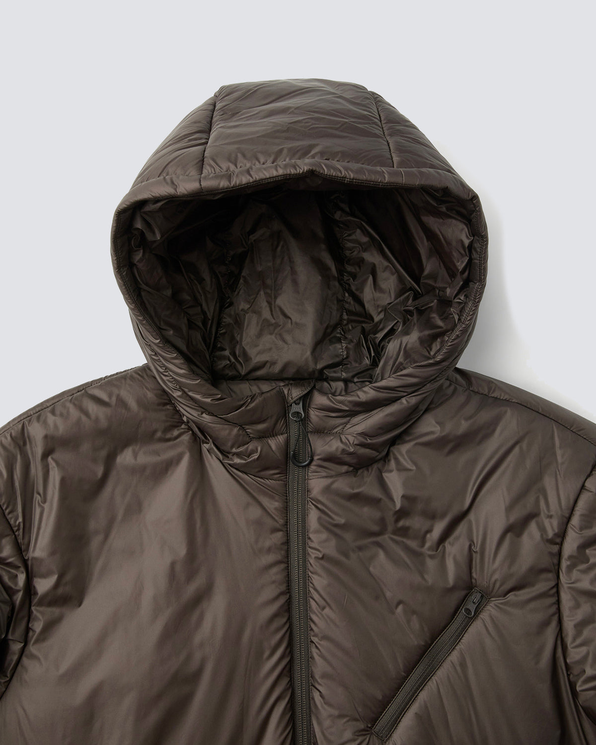 Giacca Light Weight Shell Padded Dark Brown