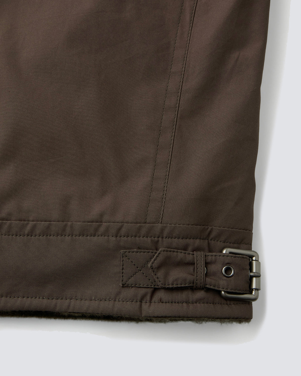 Giacca Fur Lined Cotton B-3 Dark Brown