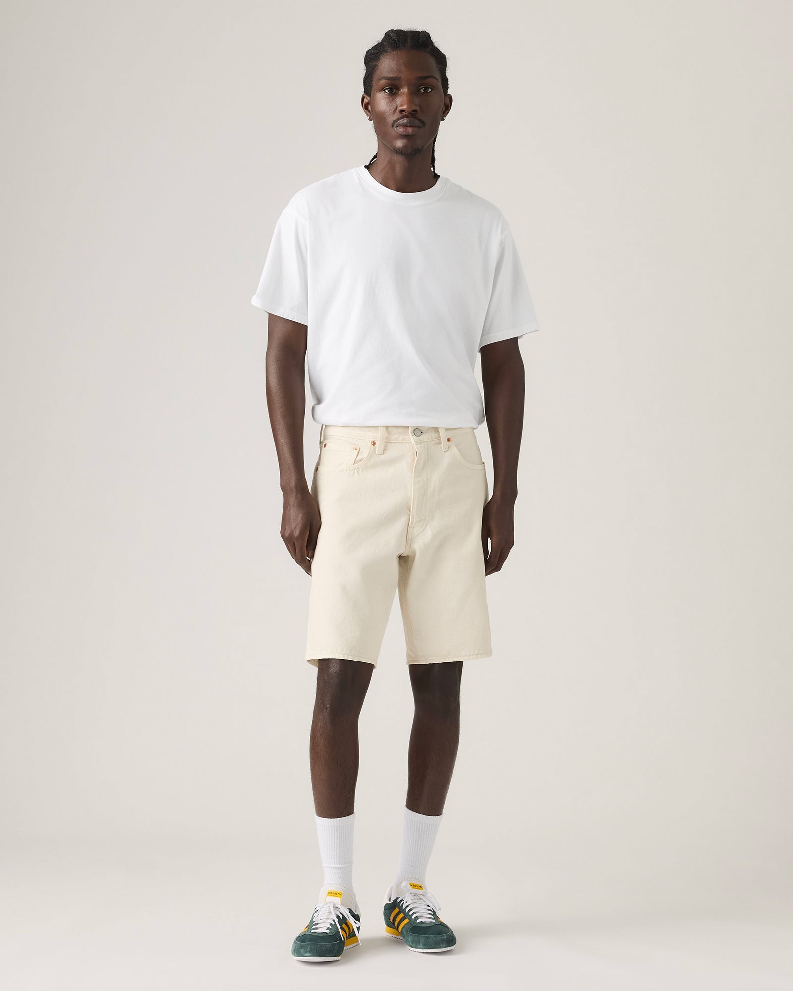 Shorts 468 Loose Bone Ecru