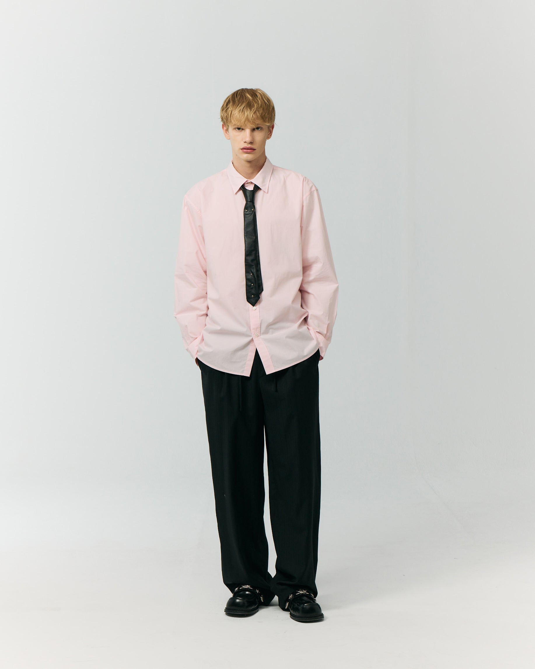 Pantaloni Lounge Slacks Stripe Neri