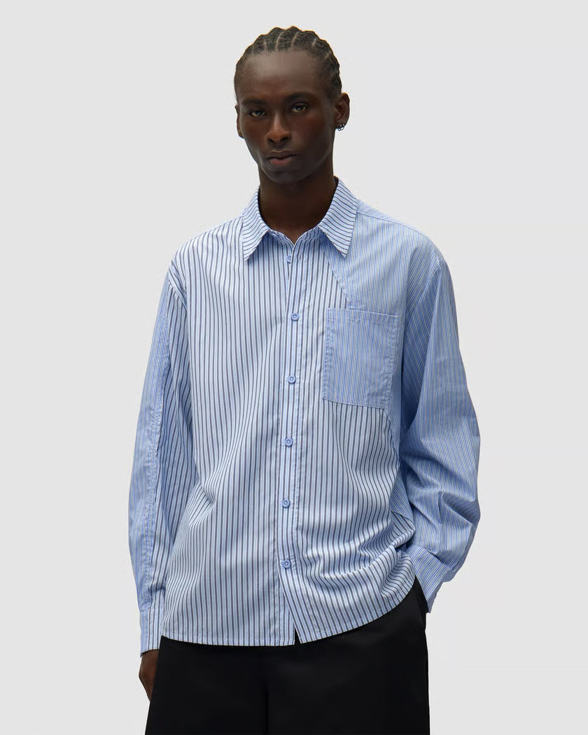 Asymmetrical Striped Shirt