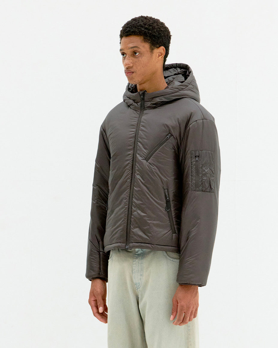 Giacca Light Weight Shell Padded Dark Brown