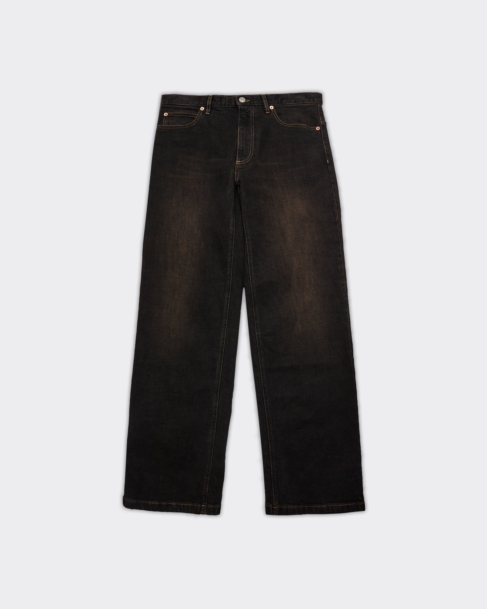 Jeans Wide Solarized Nero