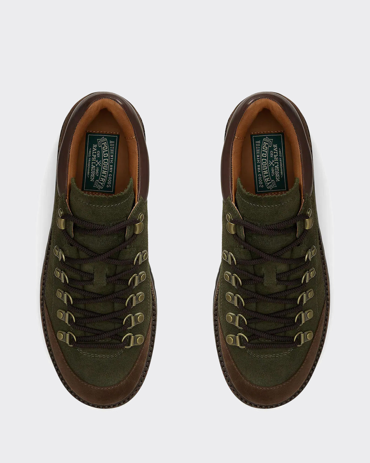 Boots Low Cut Alpine Dark Brown/Estate Olive