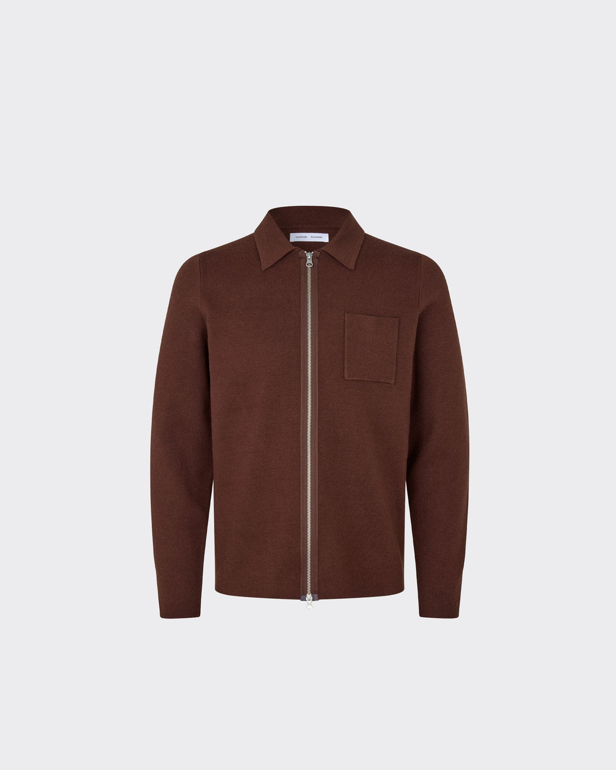 Polo Guna Full Zip Bitter Chocolate