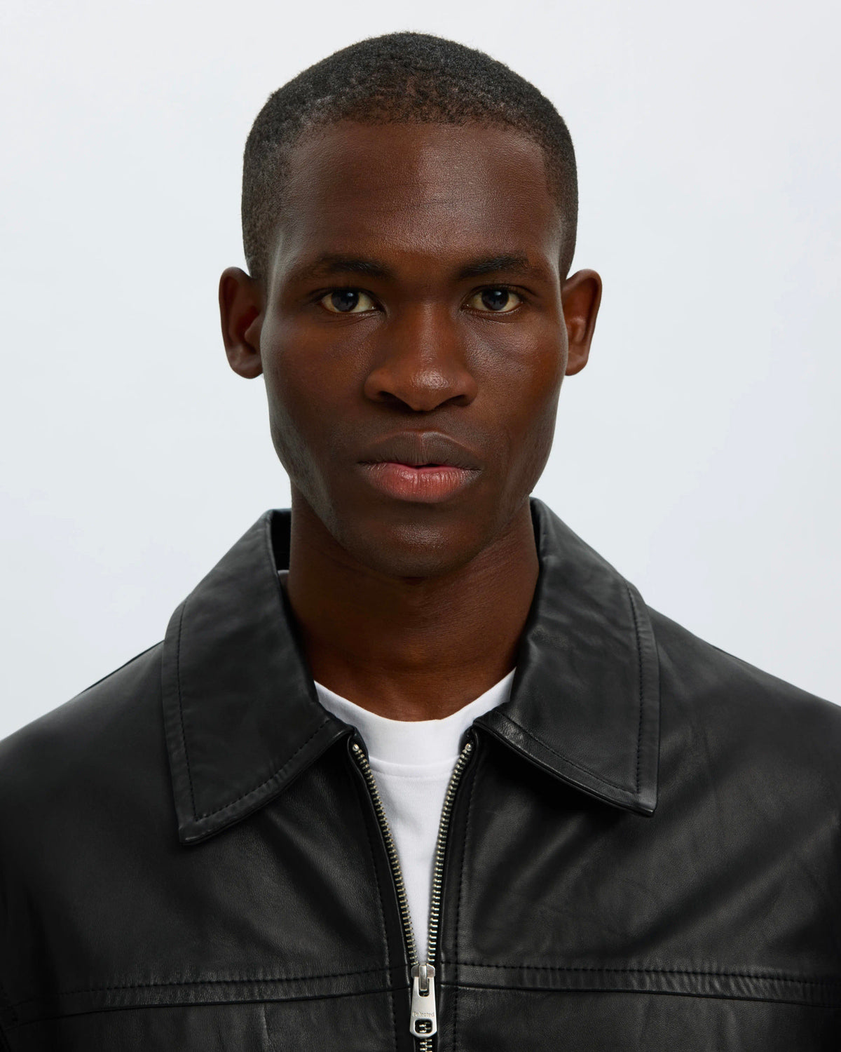 Giacca Blouson Lucas Leather Nera
