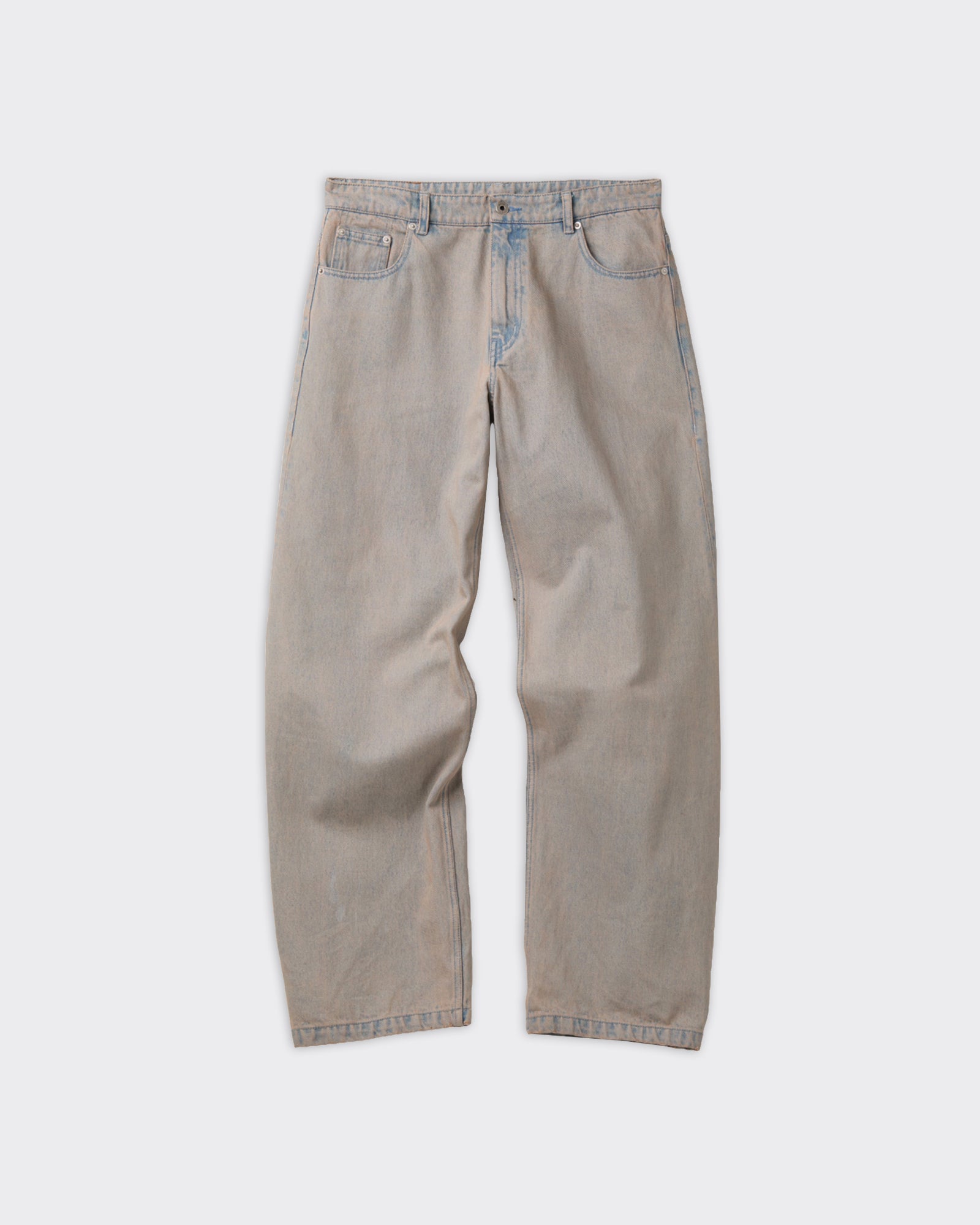 Jeans Back Side Tinted Two Tone Beige