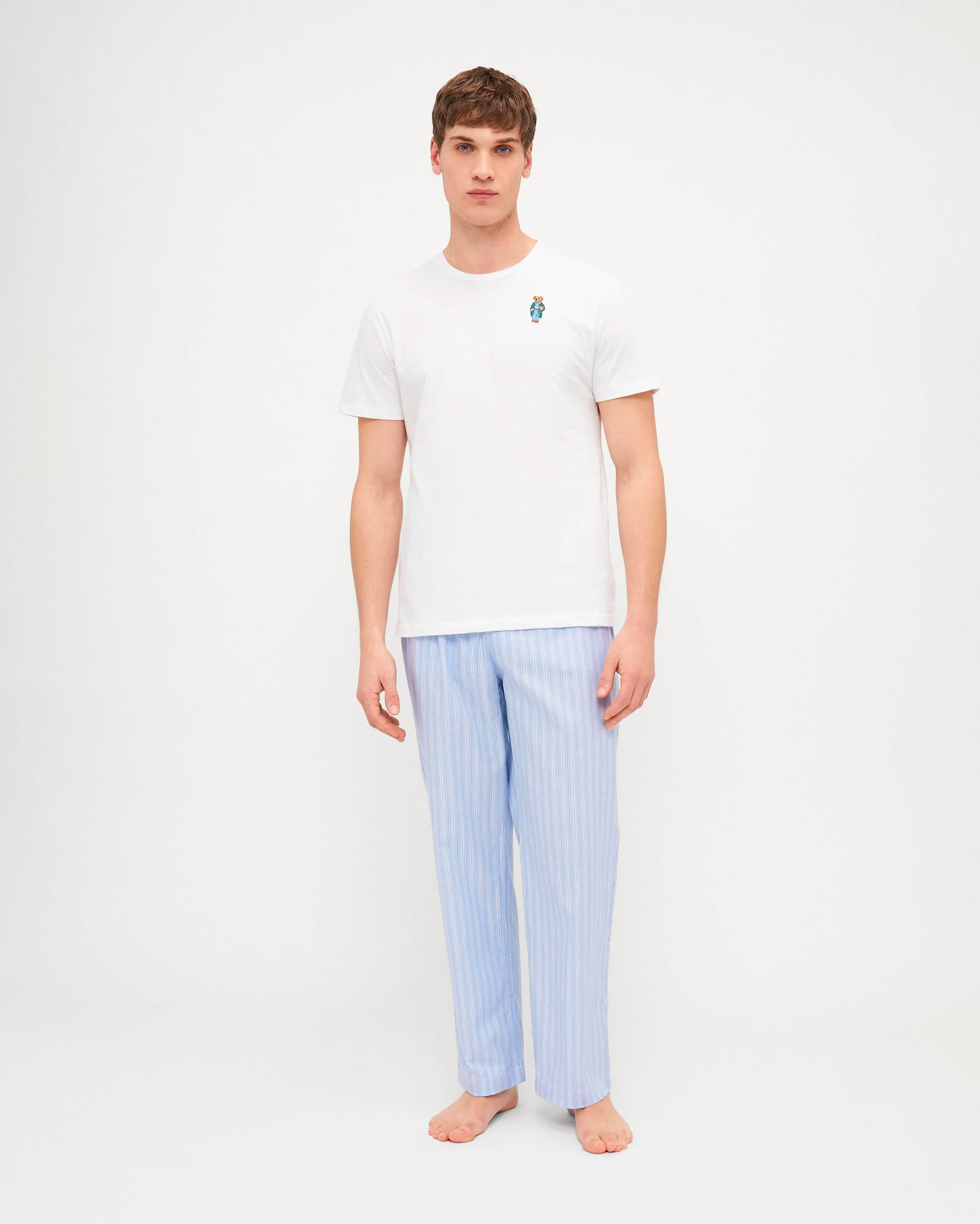 Pigiama S/S Set Stripe & T-Shirt