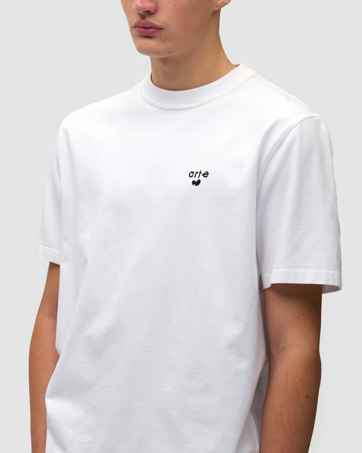 T-Shirt Heart Logo Bianca