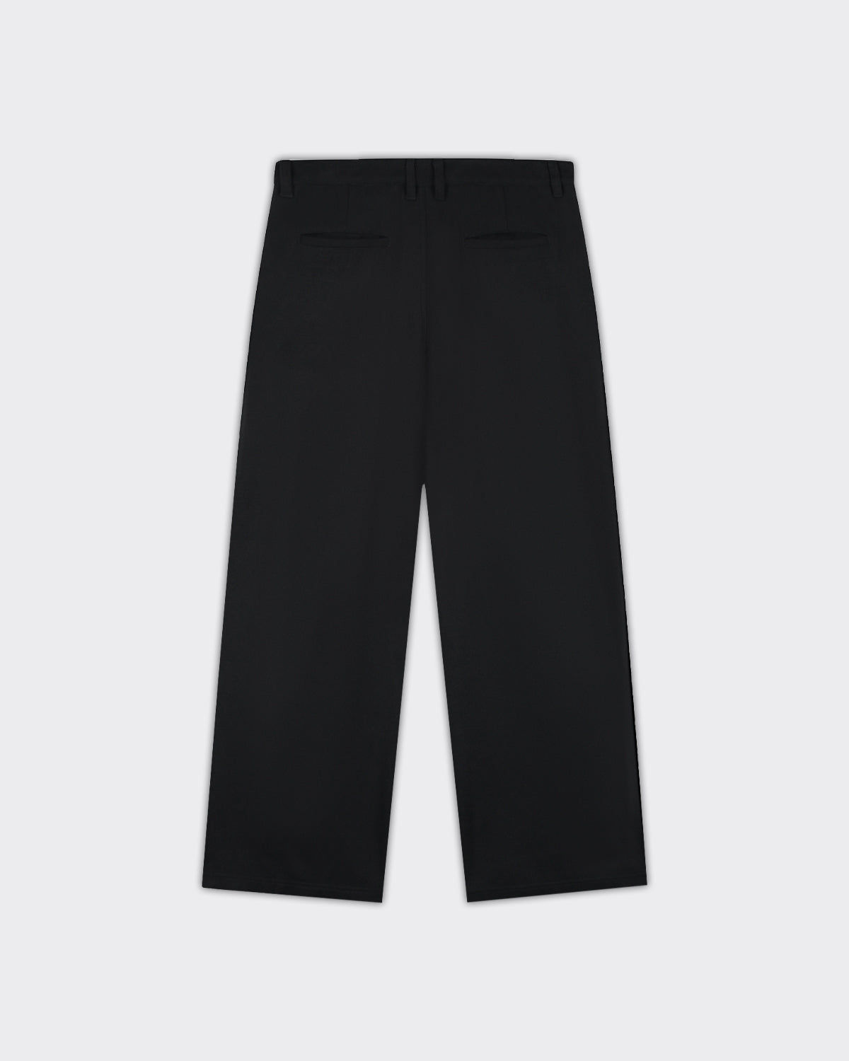Pantaloni Pleated Gallery Wool Neri