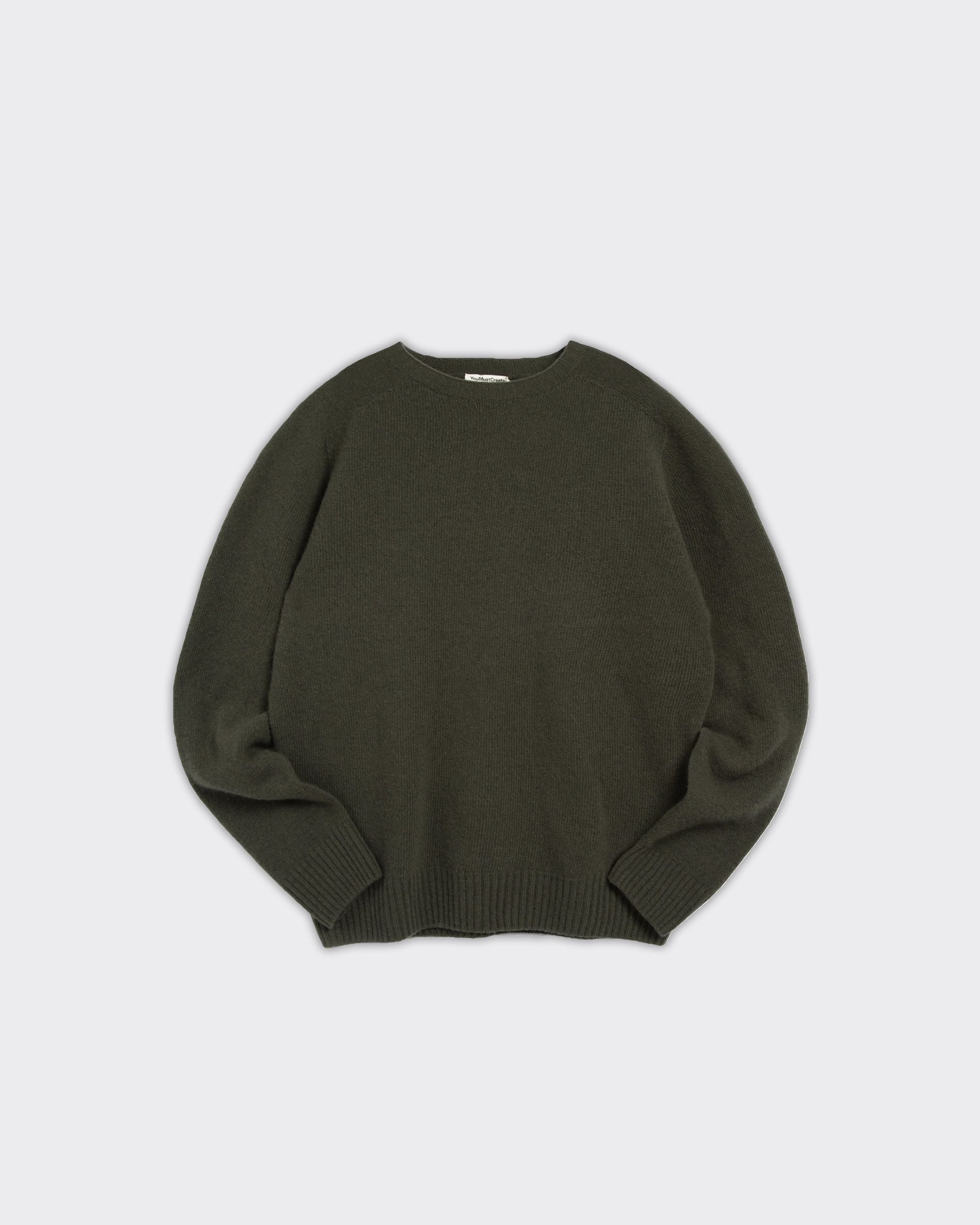 Maglione Knit Suedehead Verde