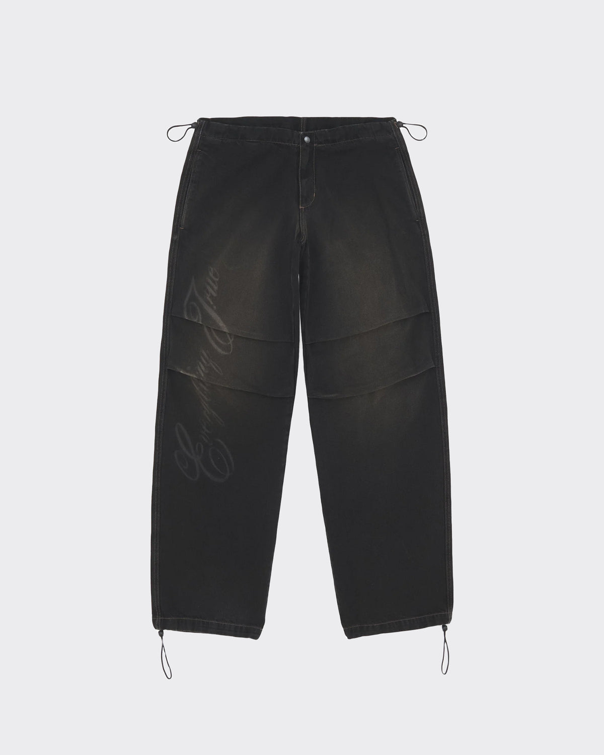 Pantaloni True Parachute Brown Dyed