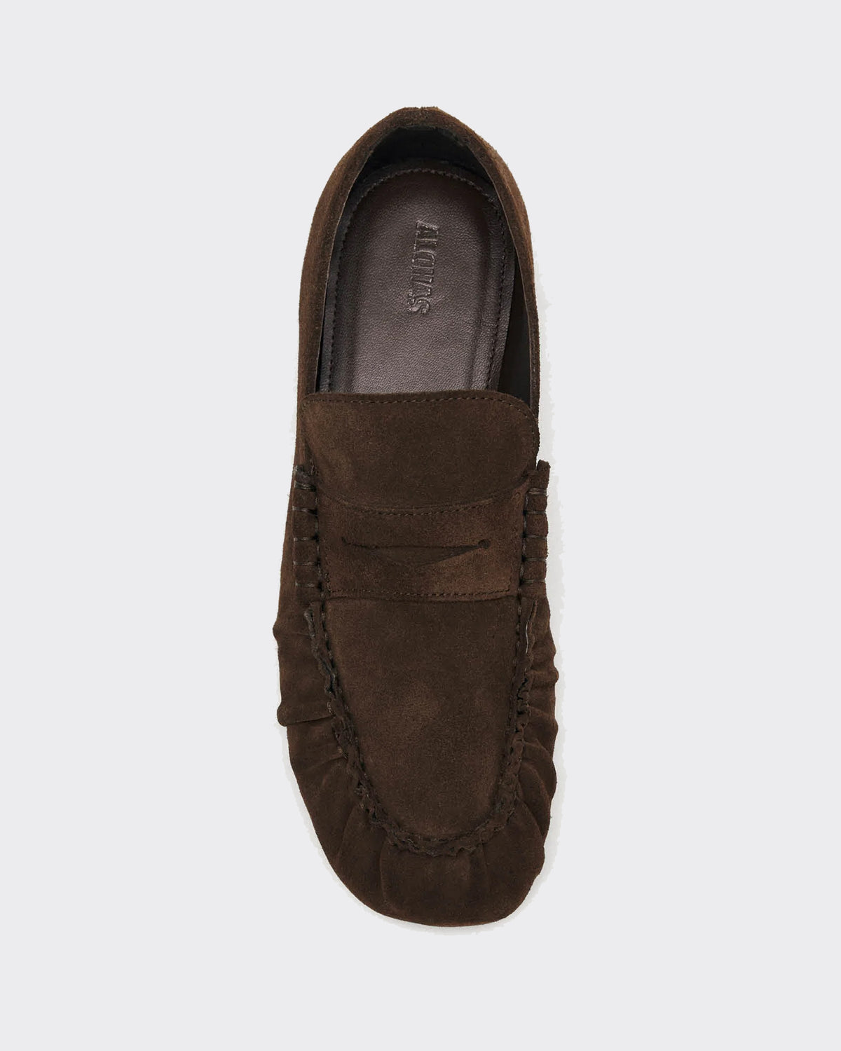 Mocassino Aven Suede Brown Leather Chocolate