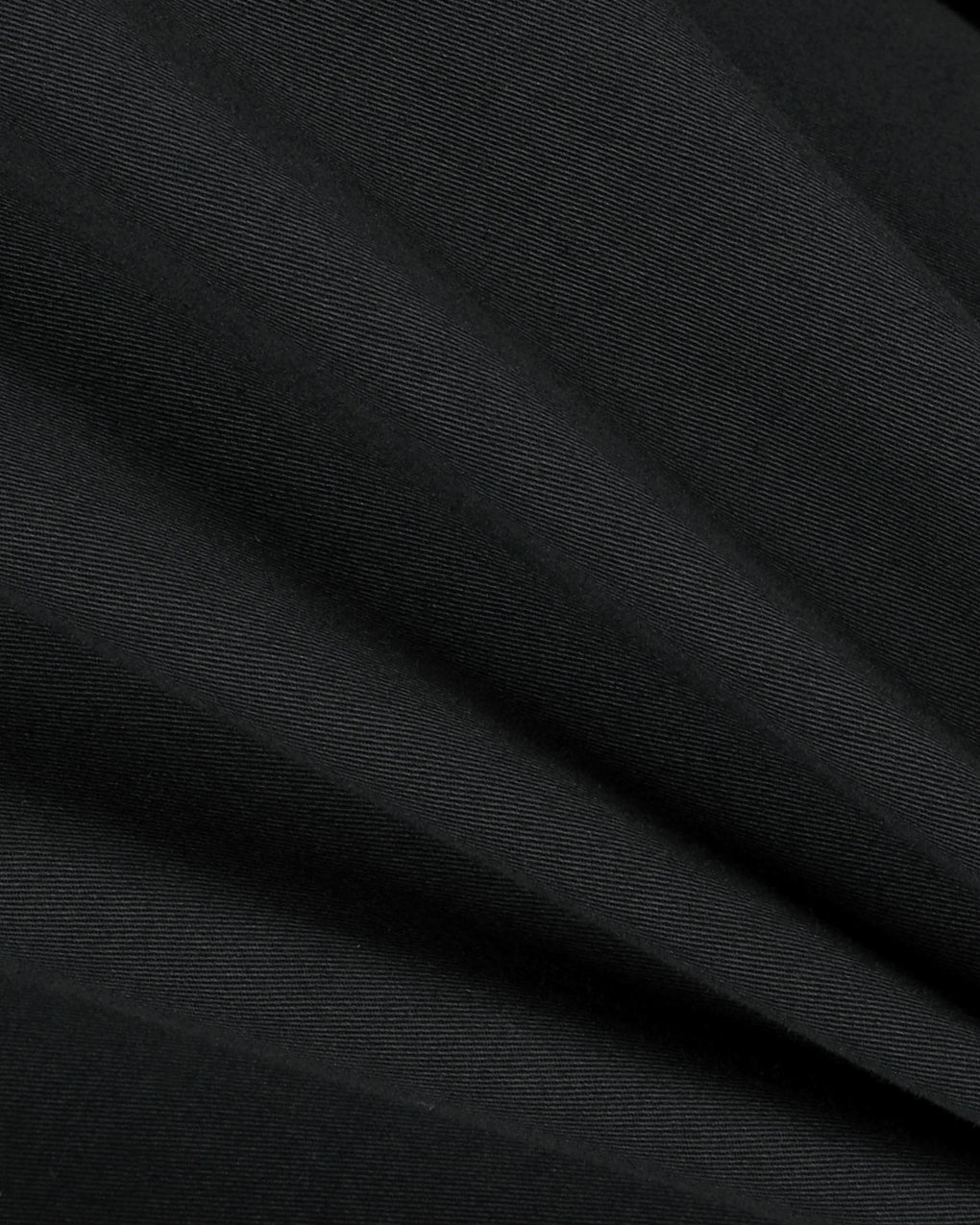 Pantaloni Two Tuck Wide Banding Neri