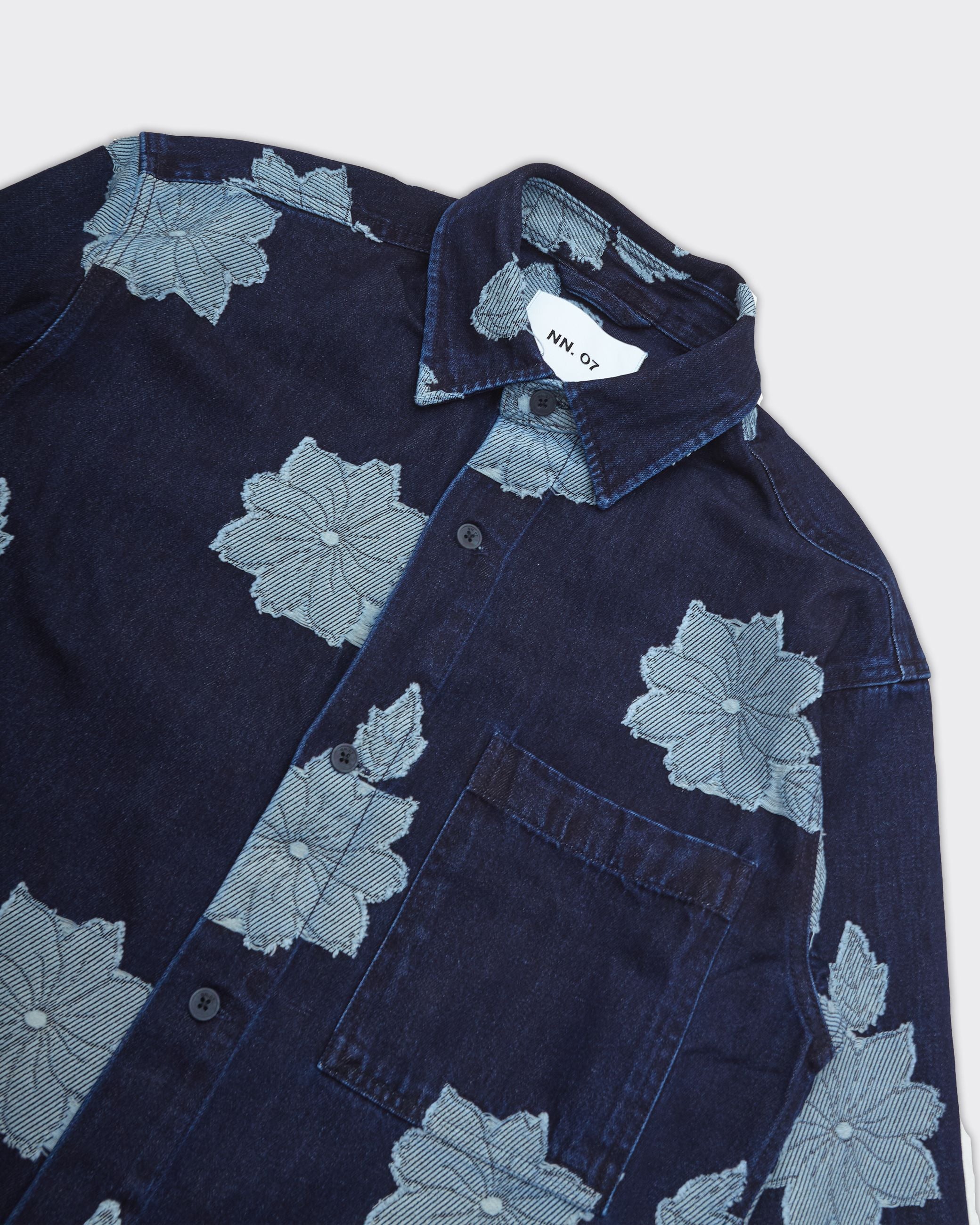 Adwin Jacquard Denim Shirt