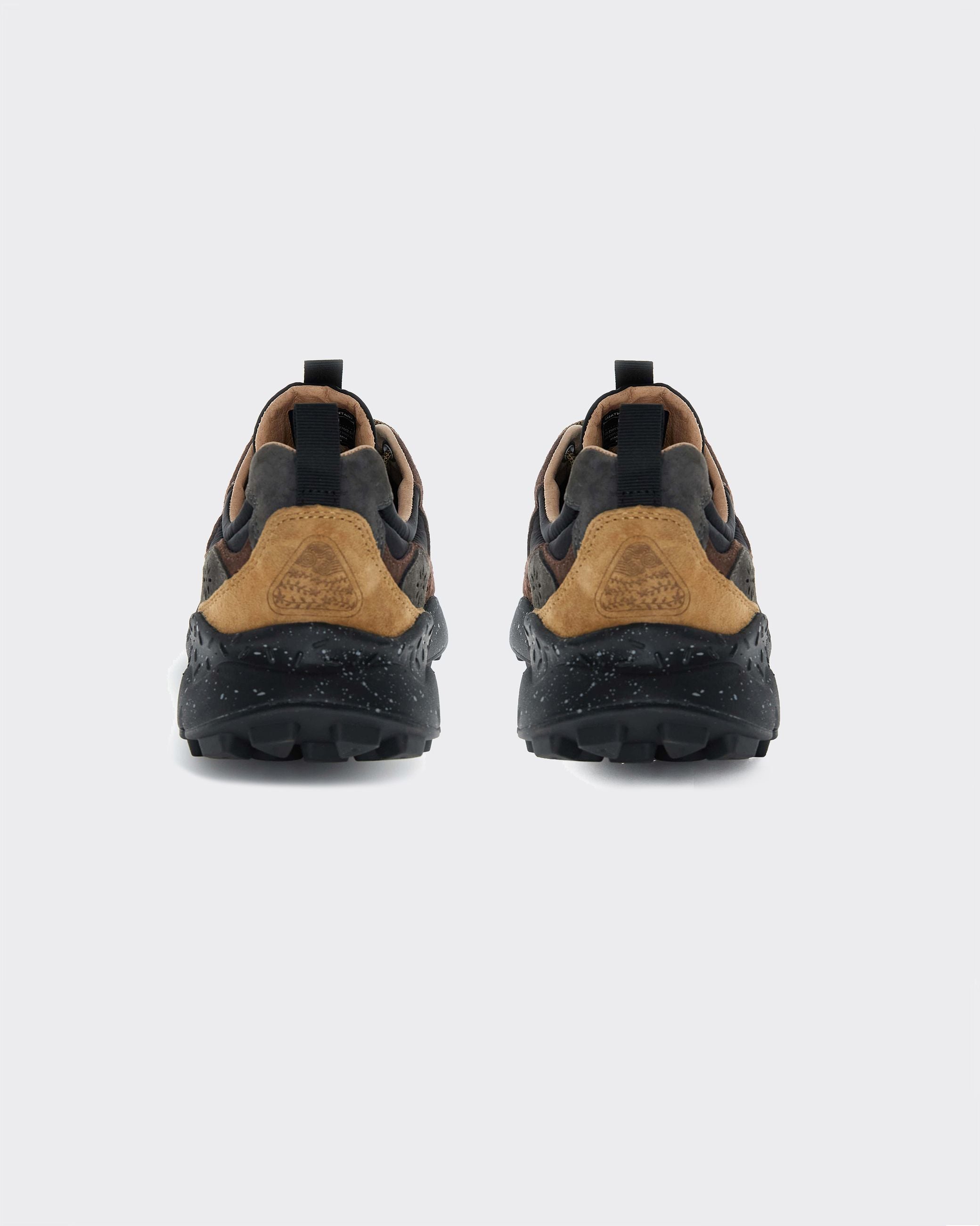 Sneakers Yamano 3 Suede-Nylon Dark Grey/Black/Dark Brown