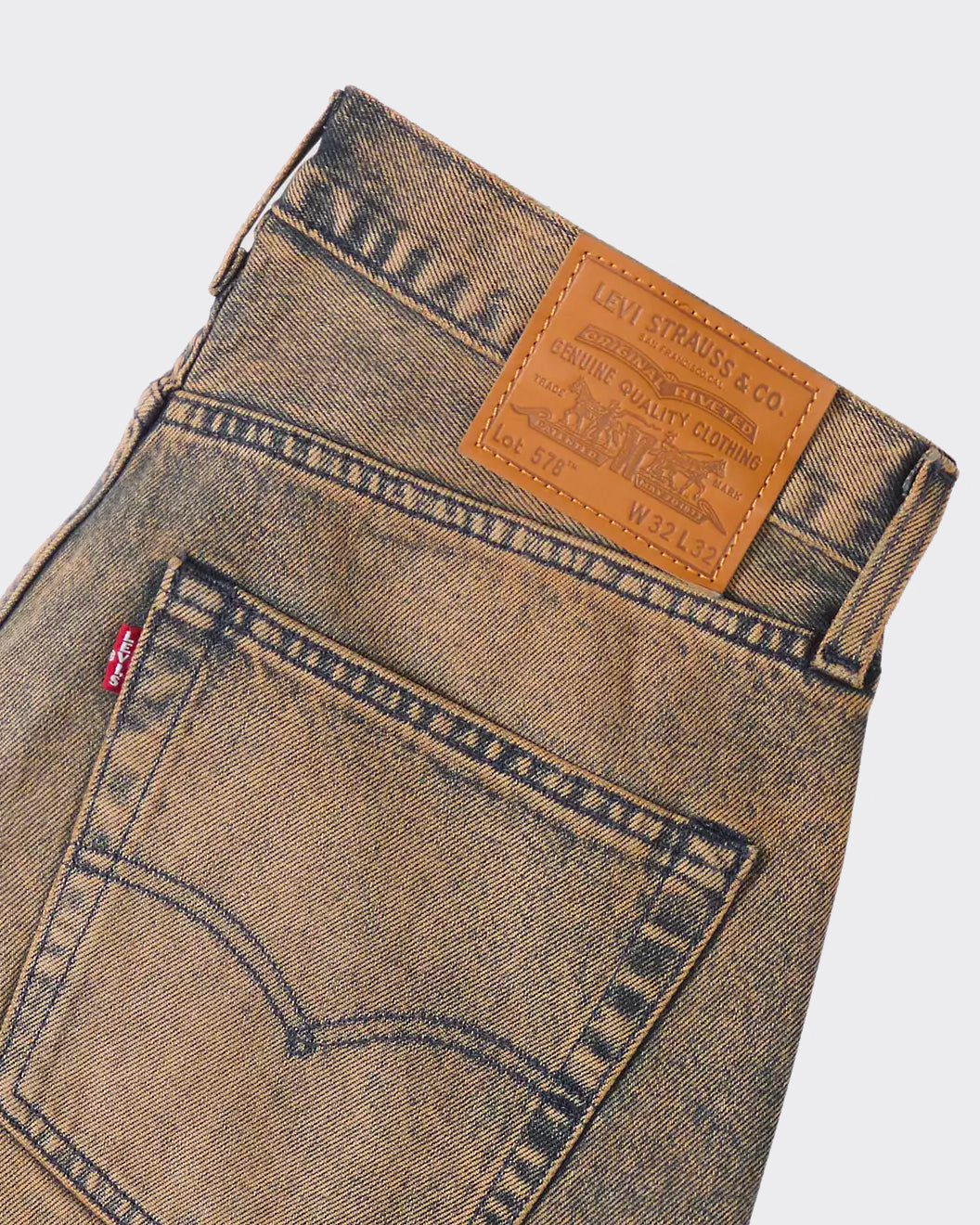 Jean 578 Baggy Long Drive Home Od Orange