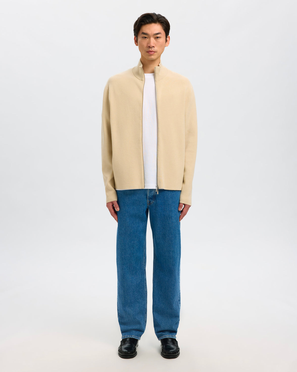 Jeans Loose Ben Kori Denim Medium Blu